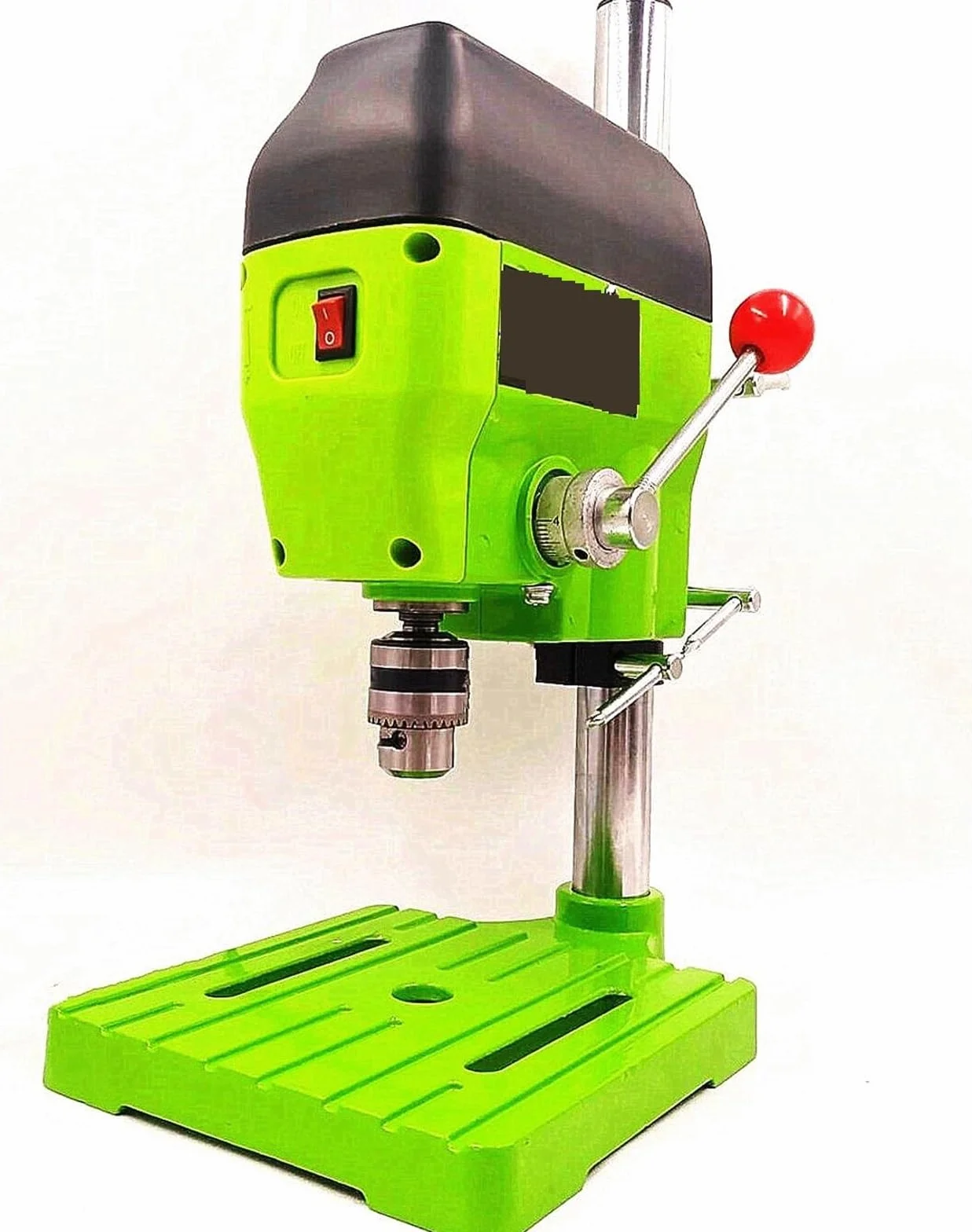 Wiertarka Stołowa, 480W Mini wiertarka stołowa Wielofunkcyjna przemysłowa elektryczna wiertarka stołowa Metal Making Wiercenie Uchwyt wiertarski 1-10mm