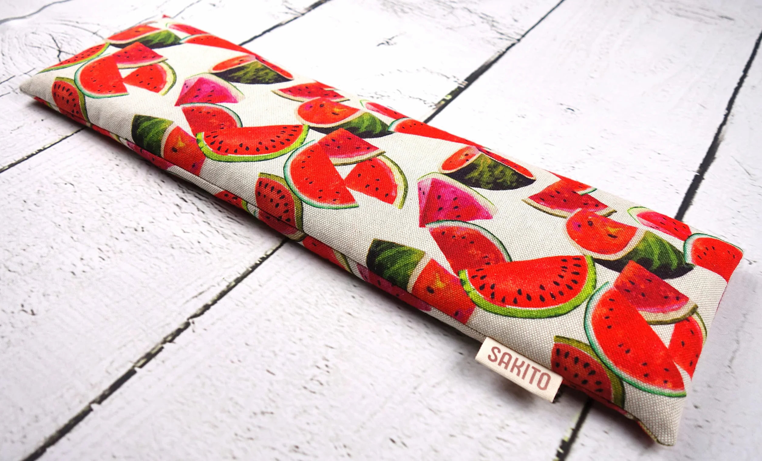 Poduszka Grzewcza z Nasionami Pszenicy Lawendy 42x12 cm do Mikrofalówki