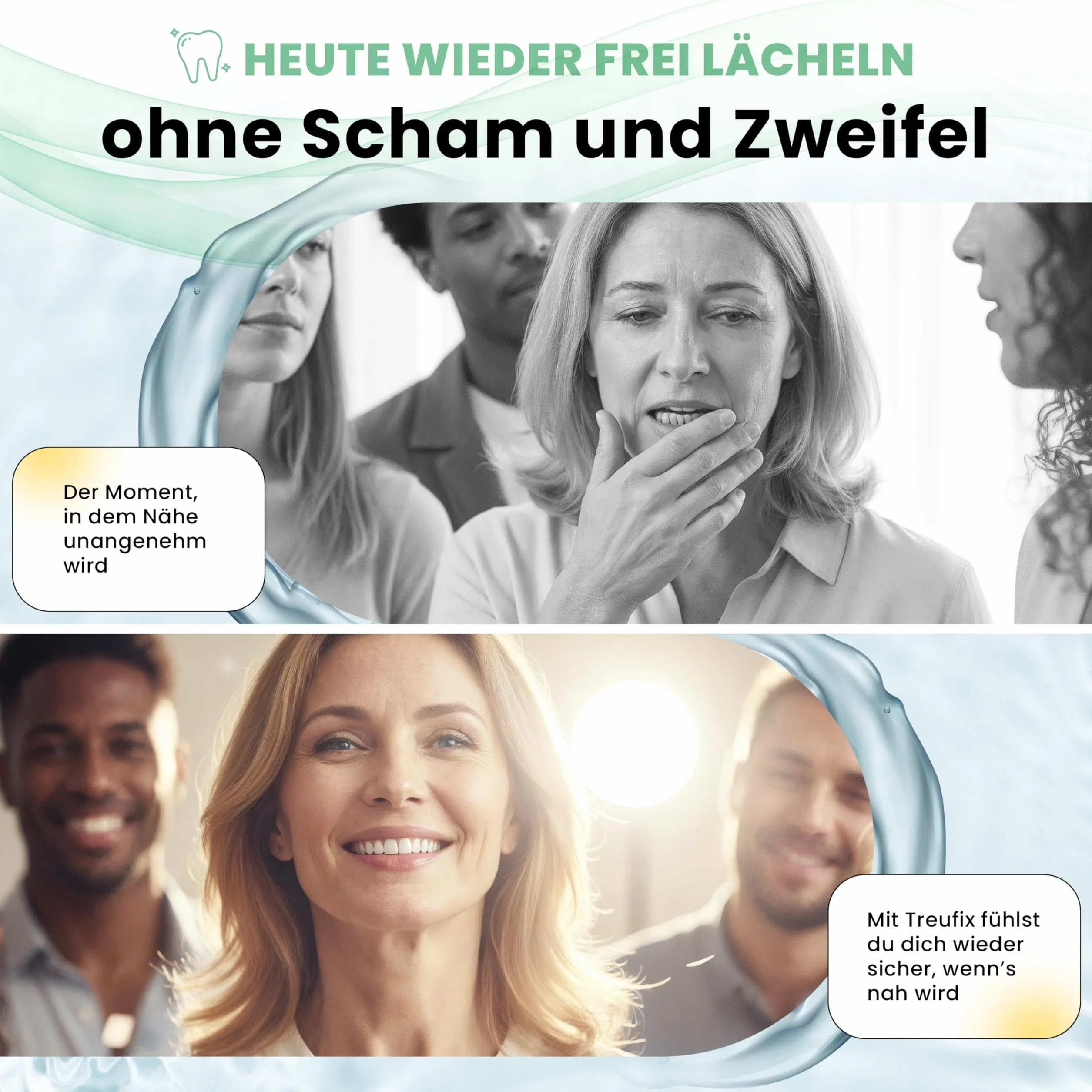 Treufix Koncentrat do czyszczenia ultradźwiękowego Dental 750 ml – do protez, protez, protez, spinek, szyn, skuteczne czyszczenie produktów dentystycznych, chroni materiał i efektywność – Made in DE