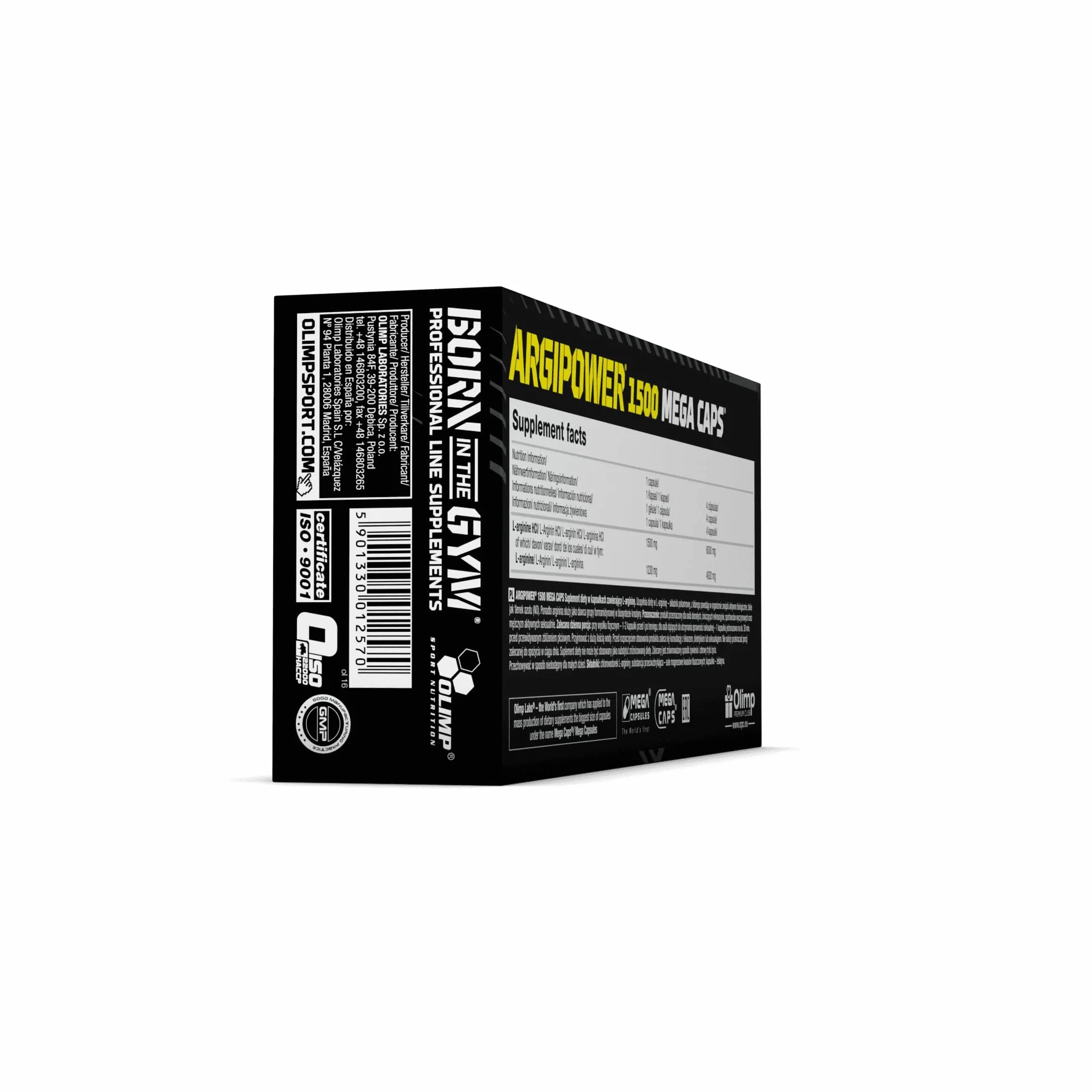 Olimp ArgiPower 1500 Mega Caps 120 Kapsułek