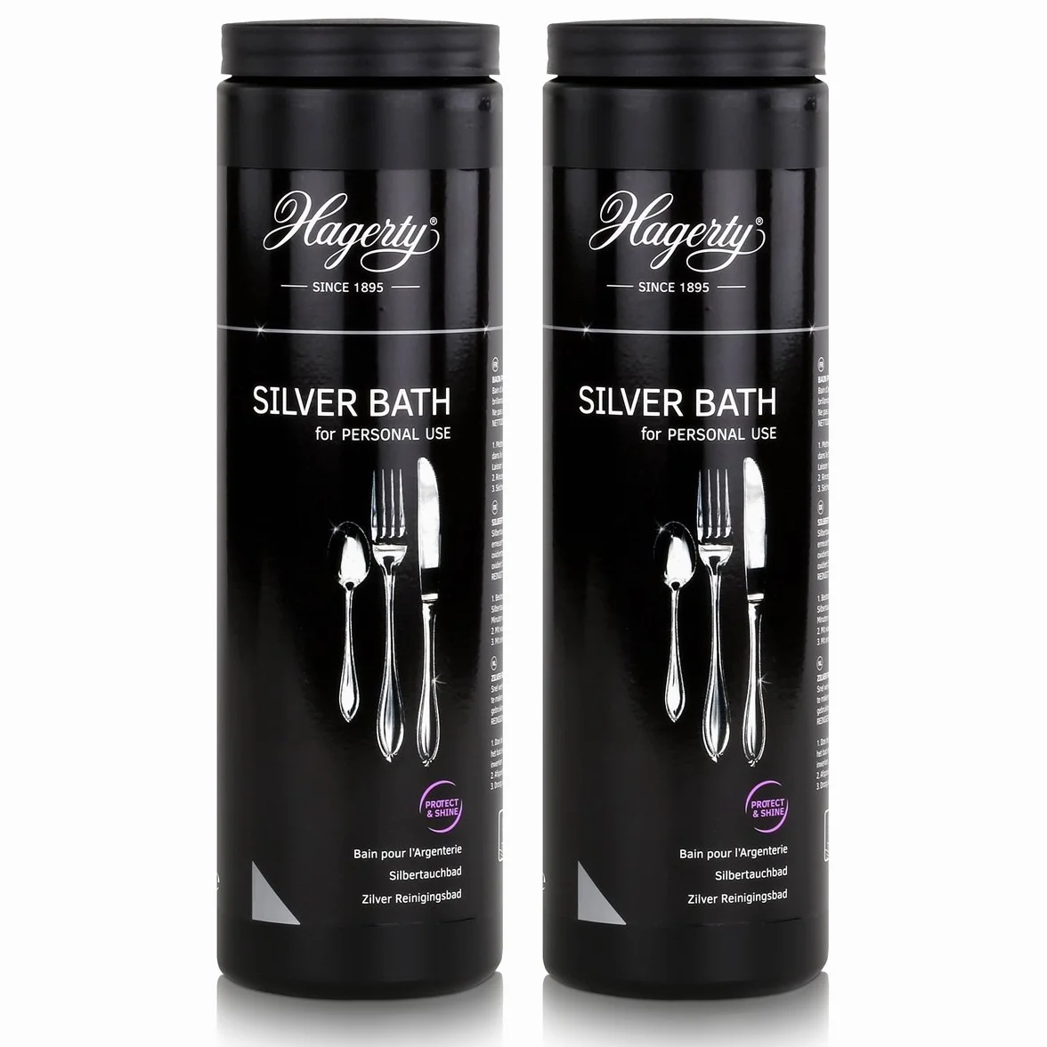 Hagerty Silver Bath - Silver Dip Bath dla promiennego połysku 580 ml (2 sztuki)