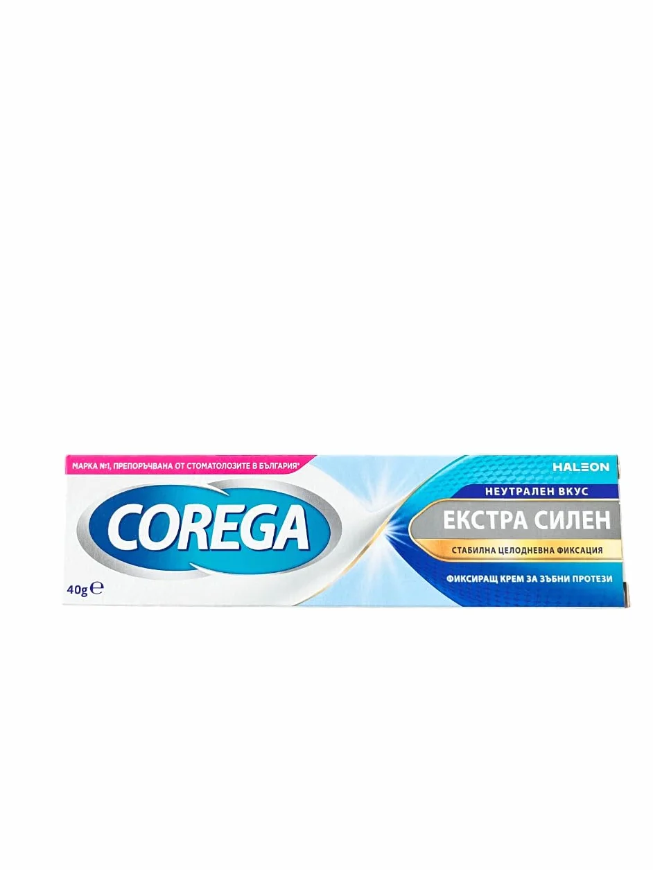 Corega ‎60000000118679 Krem Przylegający do Zębów, 40 g, Biały