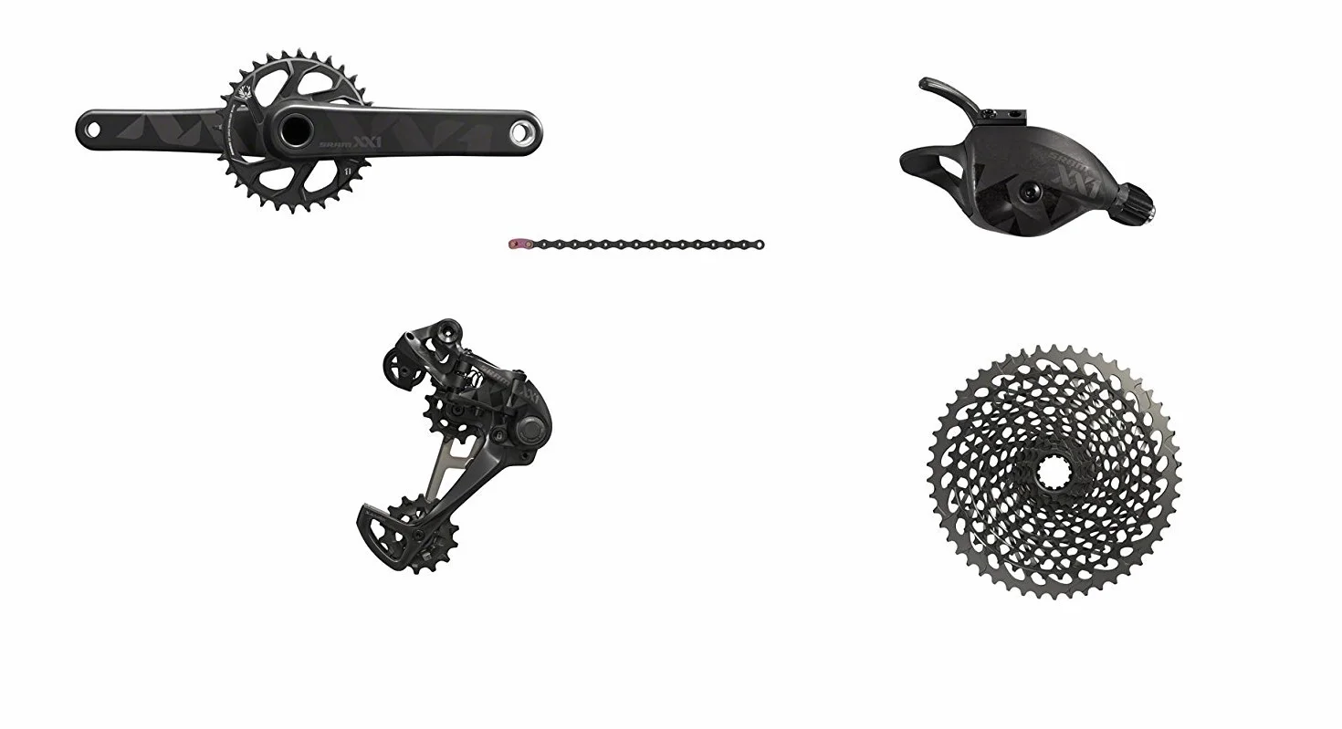 SRAM XX1 Eagle BB30 Boost 175 Black Edition 32T Chainring 10-50T czarna kaseta