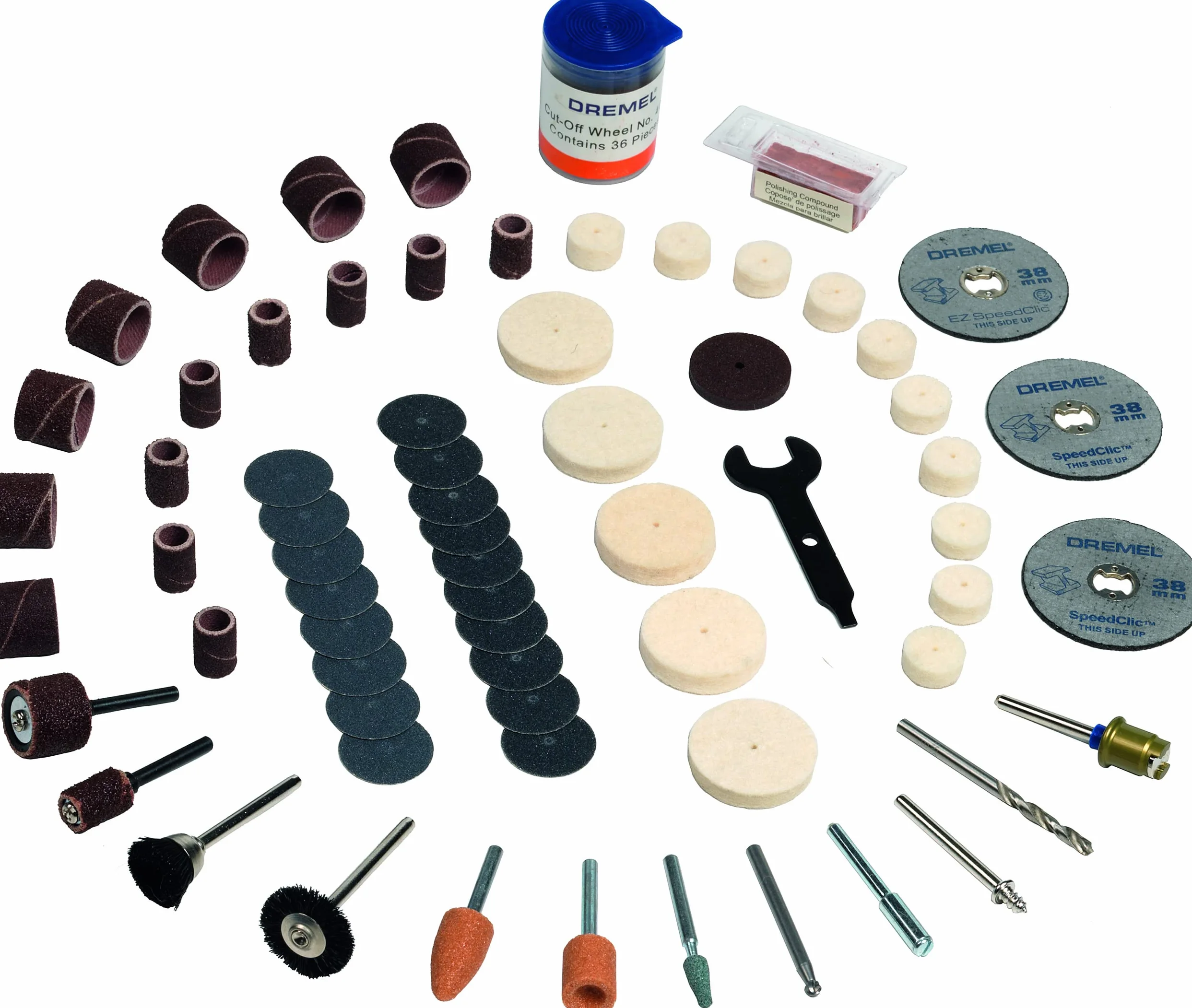 Dremel 723 uniwersalny 100-elementowy zestaw akcesoriów