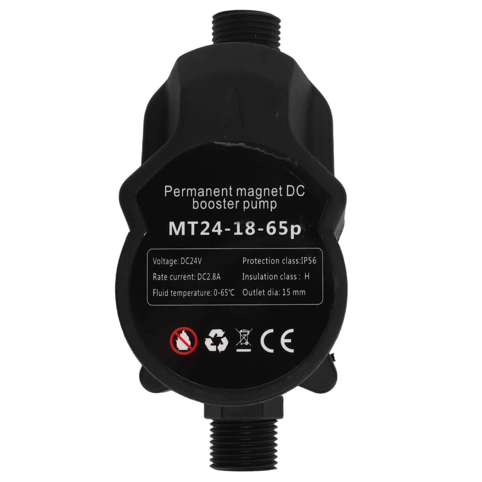 Pompa wody prysznicowej, pompa ciśnienia wody, automatyczna pompa przypominająca, pompa prysznicowa o niskim poziomie hałasu, automatyczna indukcyjna do łazienki DC24V (wtyczka