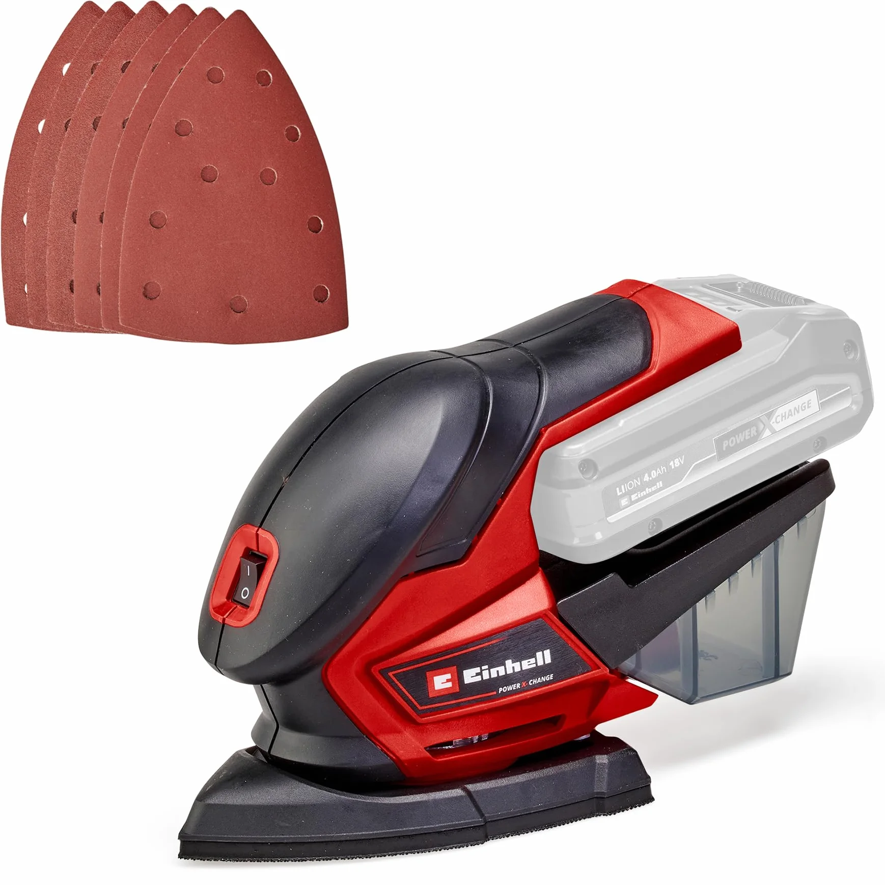 Einhell TE-OS 18/150 Li-Solo Akumulatorowa Multiszlifierka 18V Li-ion 24000 min-1