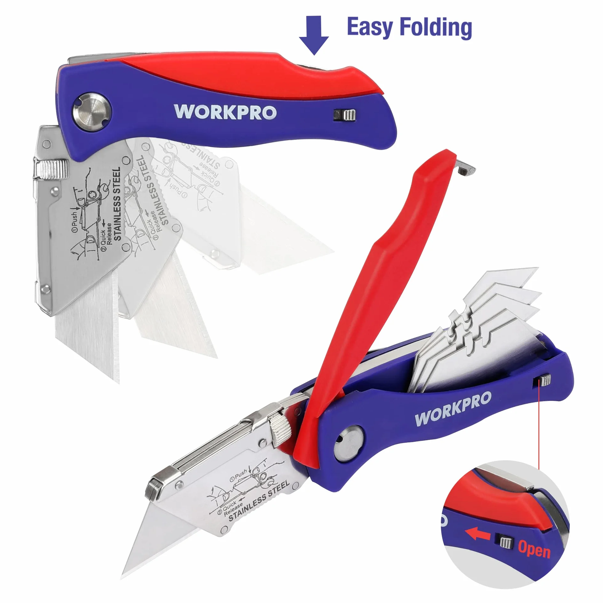 WORKPRO Klappmesser