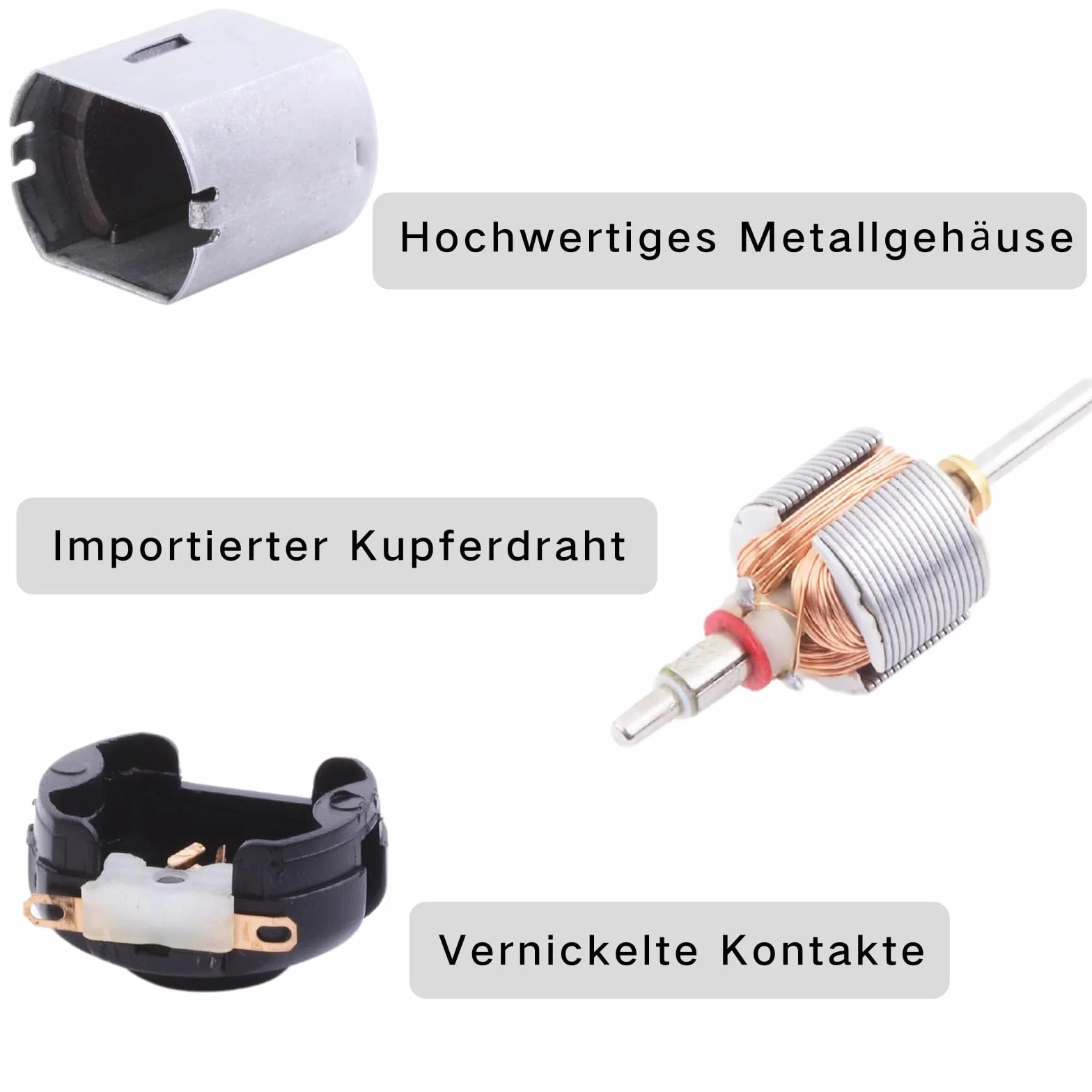 10x Mini Silnik DC 1.5V-6V Micro130 Silnik elektryczny 23000RPM Silny silnik magnetyczny do zabawek samochodowych Robot DIY Wentylator Projekt naukowy STEM