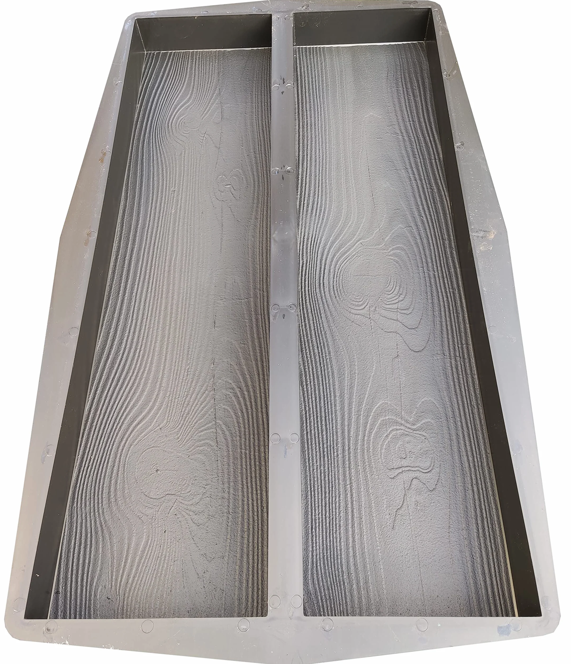 Forma do betonu płyta chodnikowa 80 x 20 x 5,5 cm imitacja drewna wielorazowa