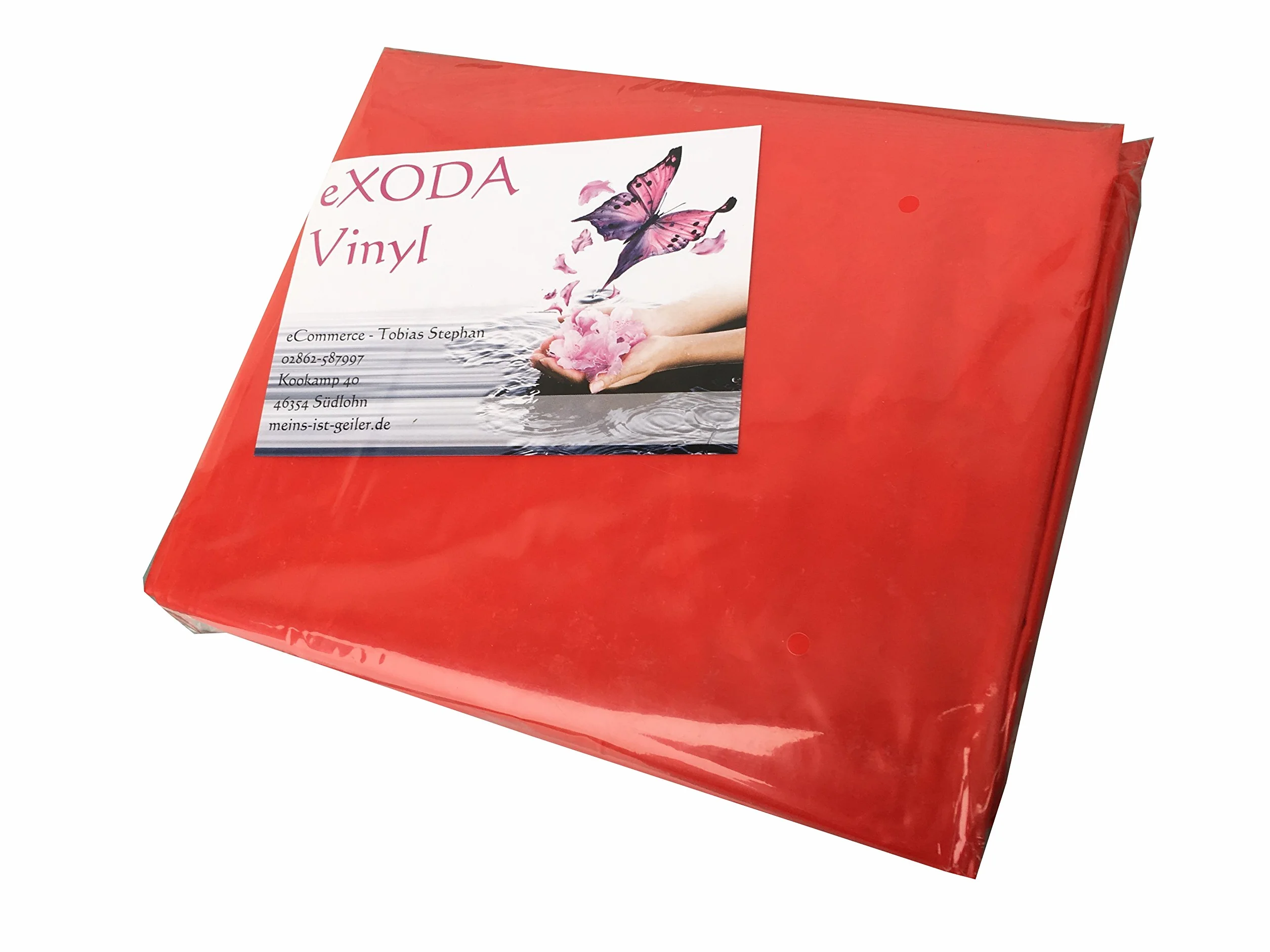 eXODA prześcieradło na nietrzymanie moczu 180 x 260 cm czerwone