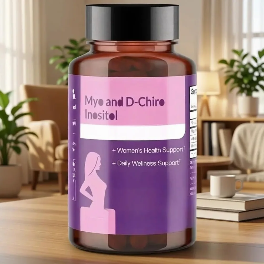 Myo-inozytol - Dla kobiet, Wspiera zdrowe, regularne cykle, na odchudzanie