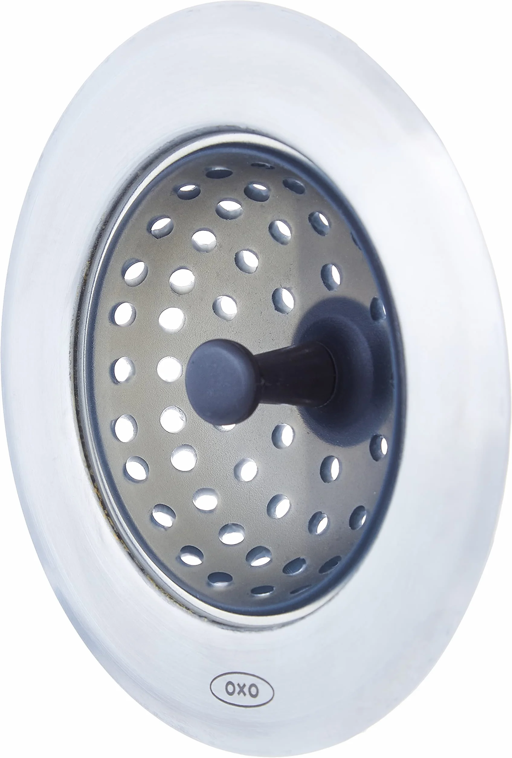 OXO Good Grips silikonowe sitko do zlewu, szare