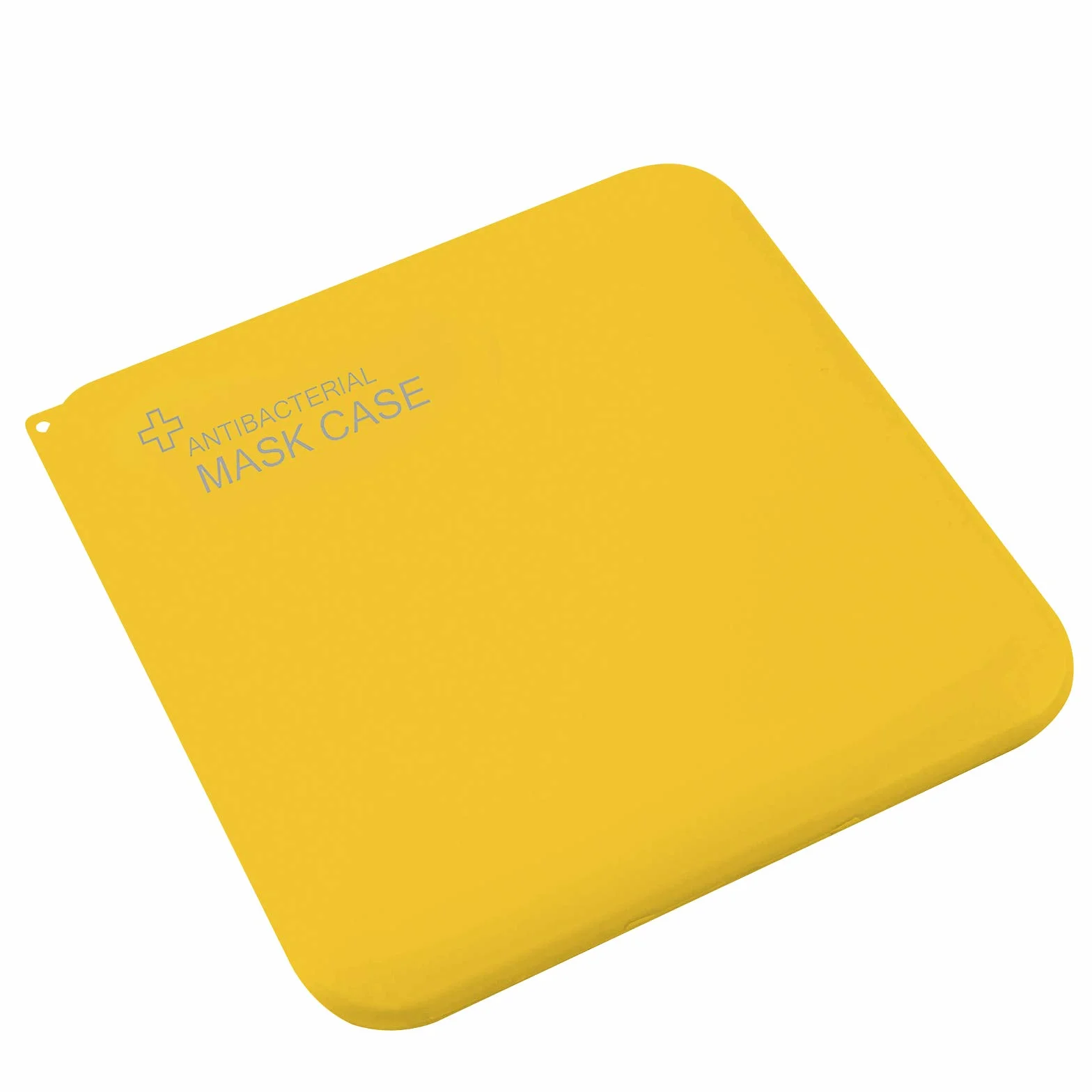 TBOC Etui na maskę – Quatratic Slim Box [żółty] do przechowywania masek, przenośny organizer z twardego tworzywa sztucznego, do jednorazowych masek, lekki i wielokrotnego użytku, do ochrony przed