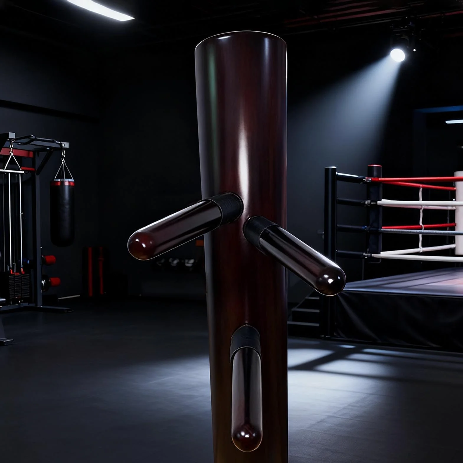 3-częściowy Zestaw Do Manekina Wing Chun, Sprężyna Do Drewnianego Manekina Wing Chun, Wymienne Ramiona, Trener Manekina Wing Chun, Przenośny Manekin Drewniany Mook Jong