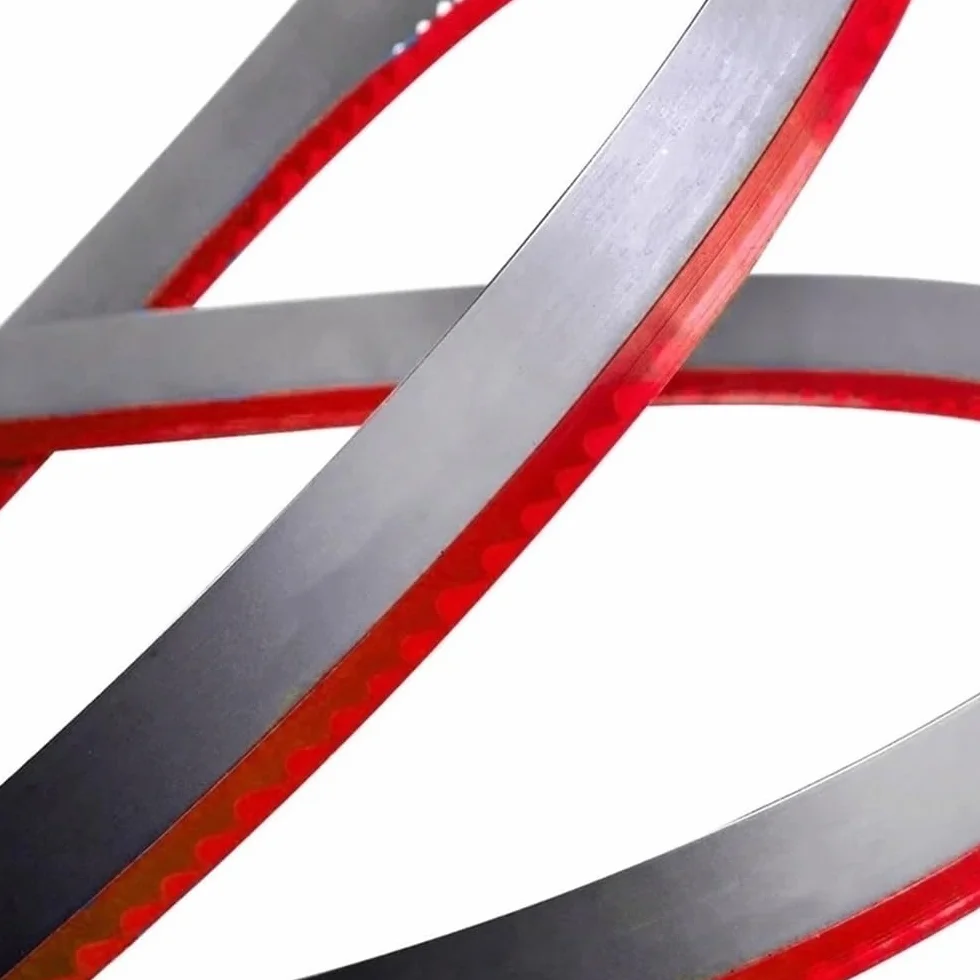 Brzeszczoty do pił taśmowych, 1140 mm metalowe brzeszczoty, brzeszczot M42 44 7/8 X 1/2 cala, opaska 6TPI aluminium miedź mosiądz 1 szt