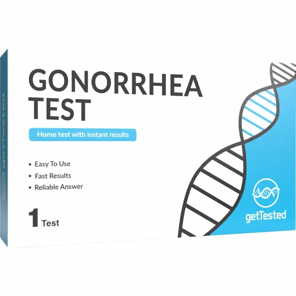 Test na Gonorrę (1 Test) Szybki i efektywny sposób wykrycia infekcji rzeżączki, test domowy z natychmiastowym wynikiem