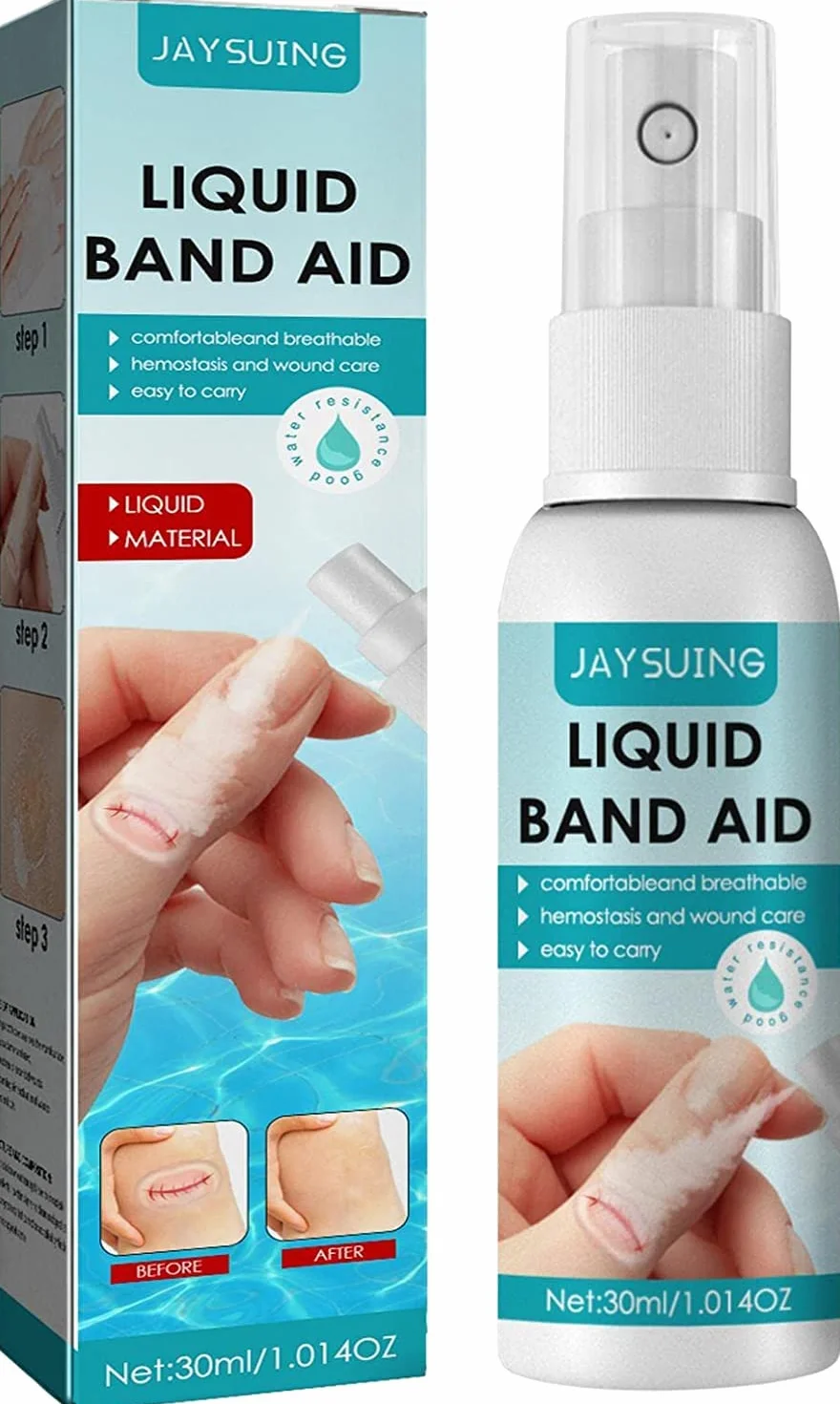 Liquid Bandage Spray 30ml Waterproof Breathable Quick-Dry Transparent Wound Protective Film