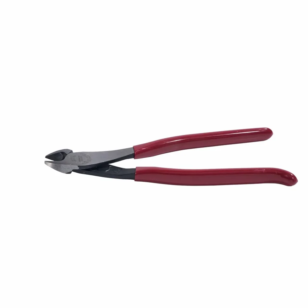 Frezy ukośne, szczypce do żelaza, 9-calowy frez do prętów zbrojeniowych i giętarka do prętów zbrojeniowych KLEIN TOOLS D248-9ST, czerwony