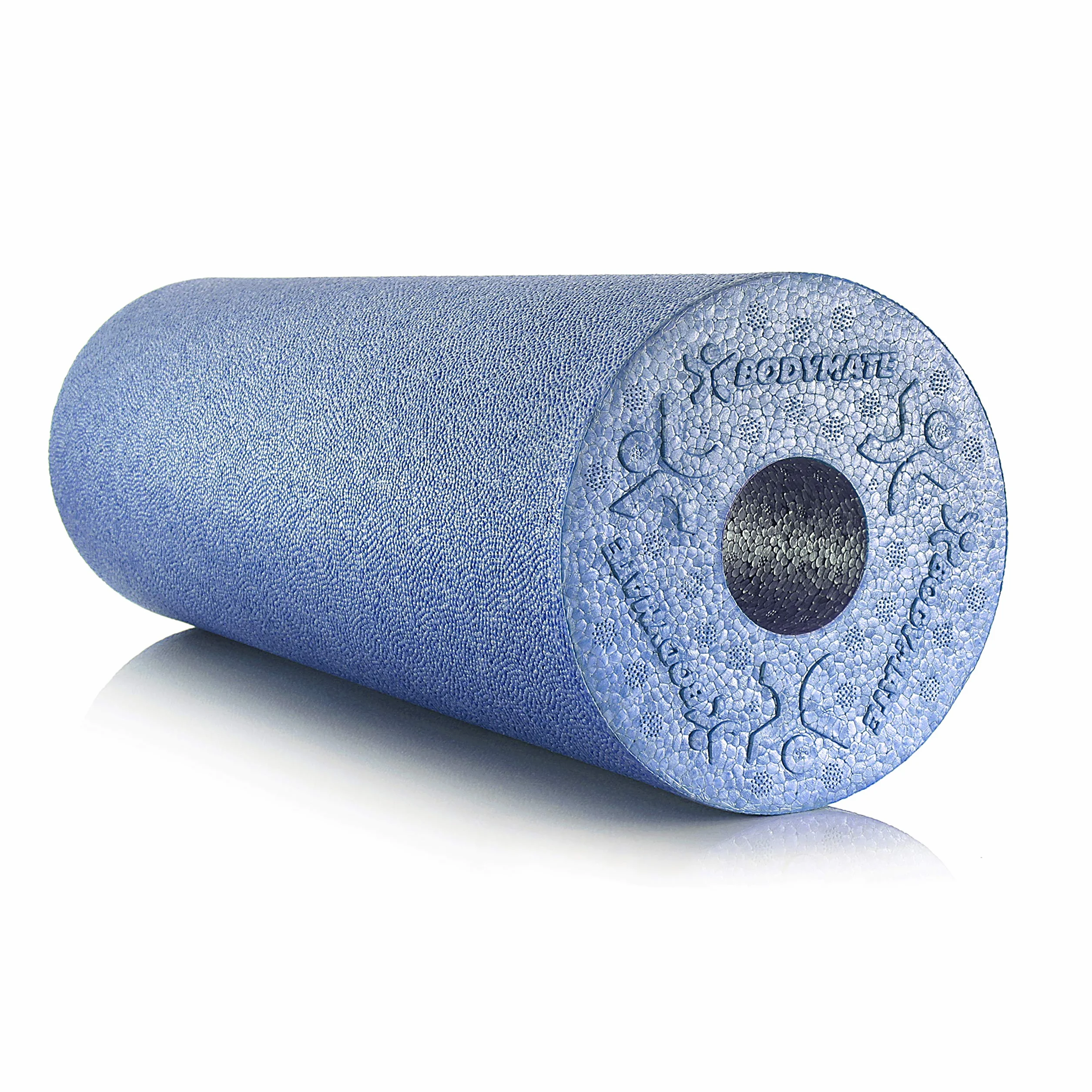 BODYMATE – wałek powięziowy Standard, średniotwardy/twardy, długość 45 cm, średnica 15 cm, e-book gratis – profesjonalne rozmiary wałków powięziowych