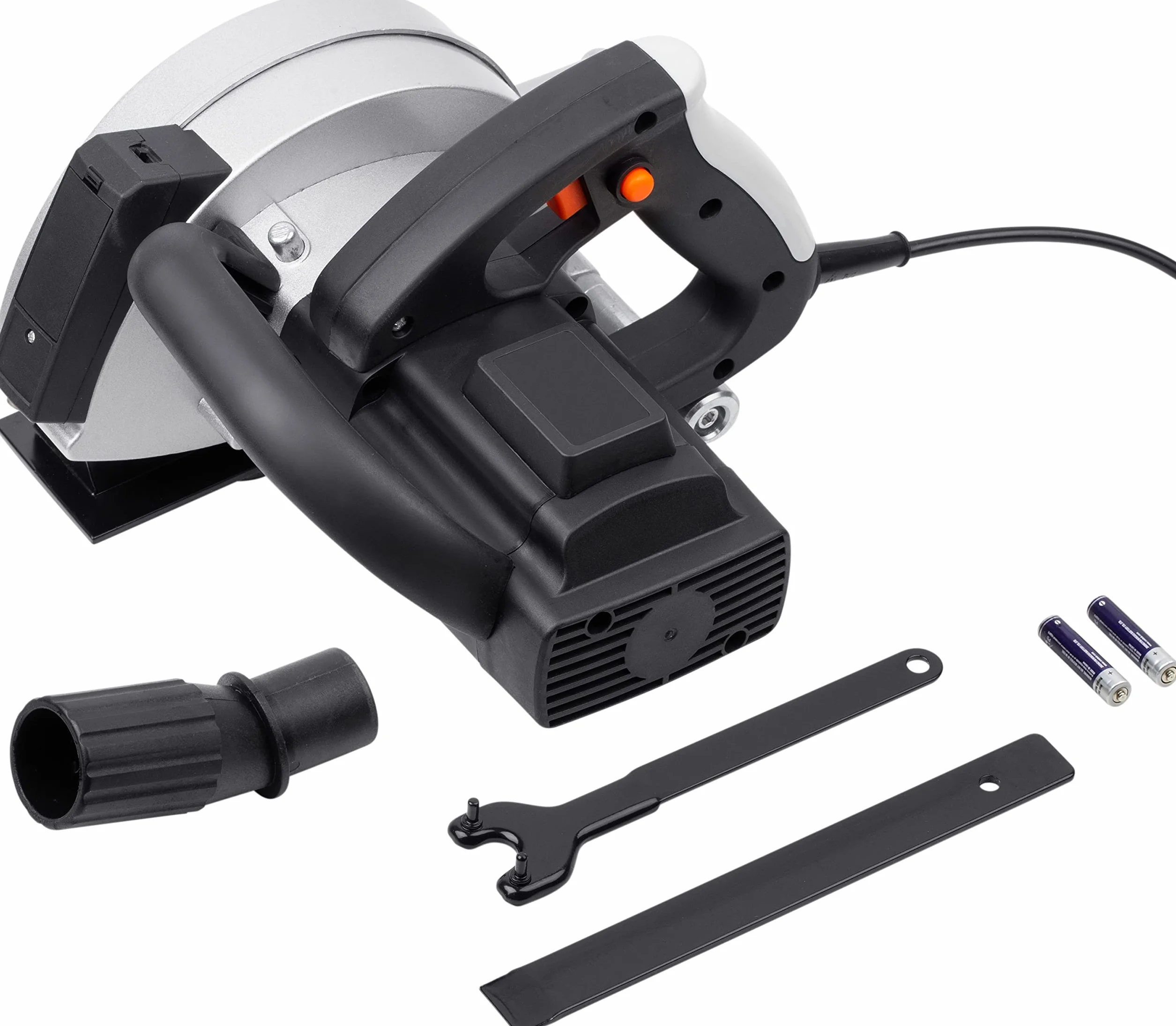 Meister Bruzdownica 1700 W, MMF1700-1 - w zestawie 2 diamentowe tarcze tnące Ø 150 mm - szerokość rowka do 29 mm - głębokość cięcia 40 mm - laserowa pomoc do znakowania/frezarka ścienna z odsysaniem