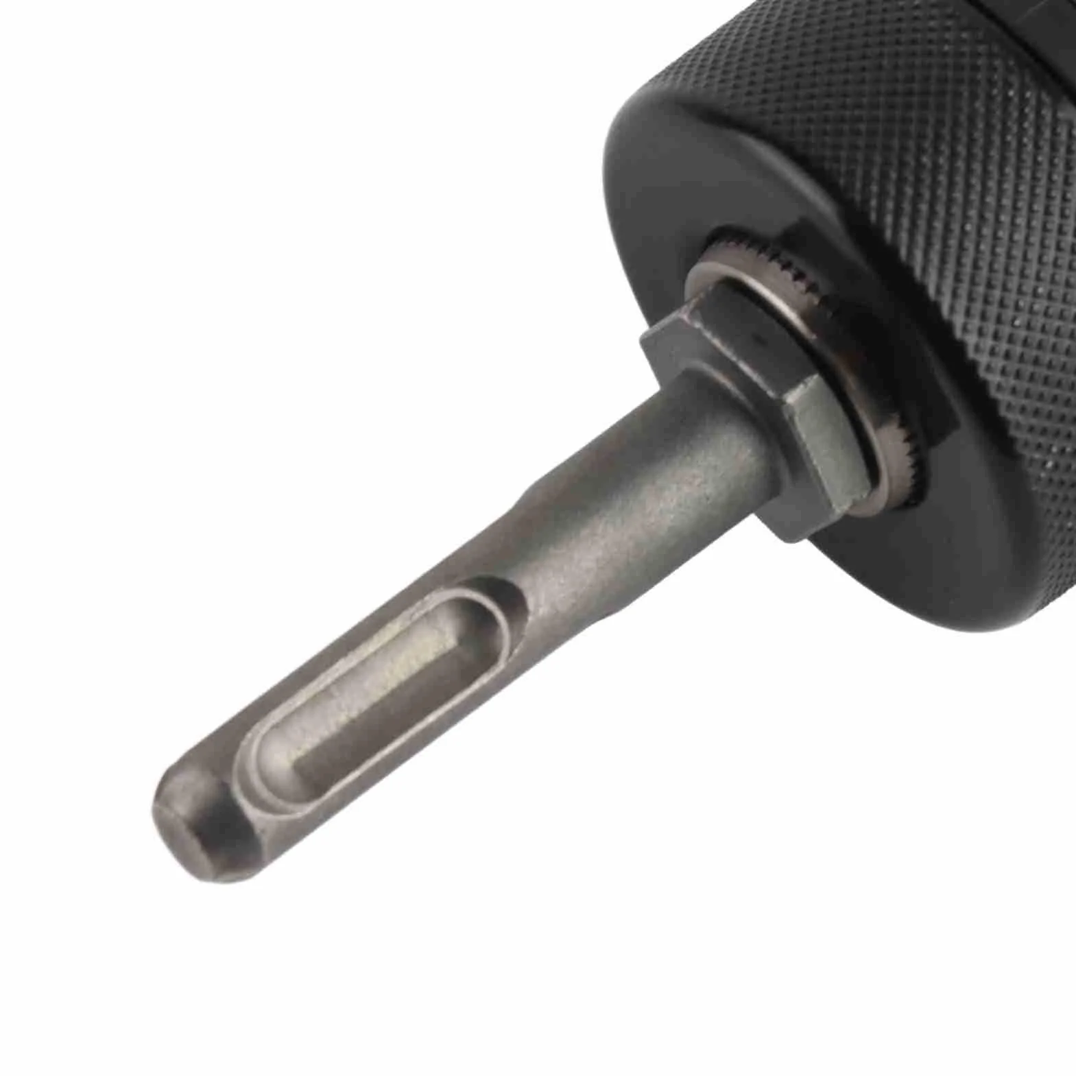 Adapter uchwytu wiertarkowego SDS, Hilitand bezkluczykowy uchwyt do tokarki i wiertarki, bezkluczykowy adapter uchwytu wiertarkowego, 2mm-13mm mocny konwerter narzędziowy z adapterem trzpieniowym SDS
