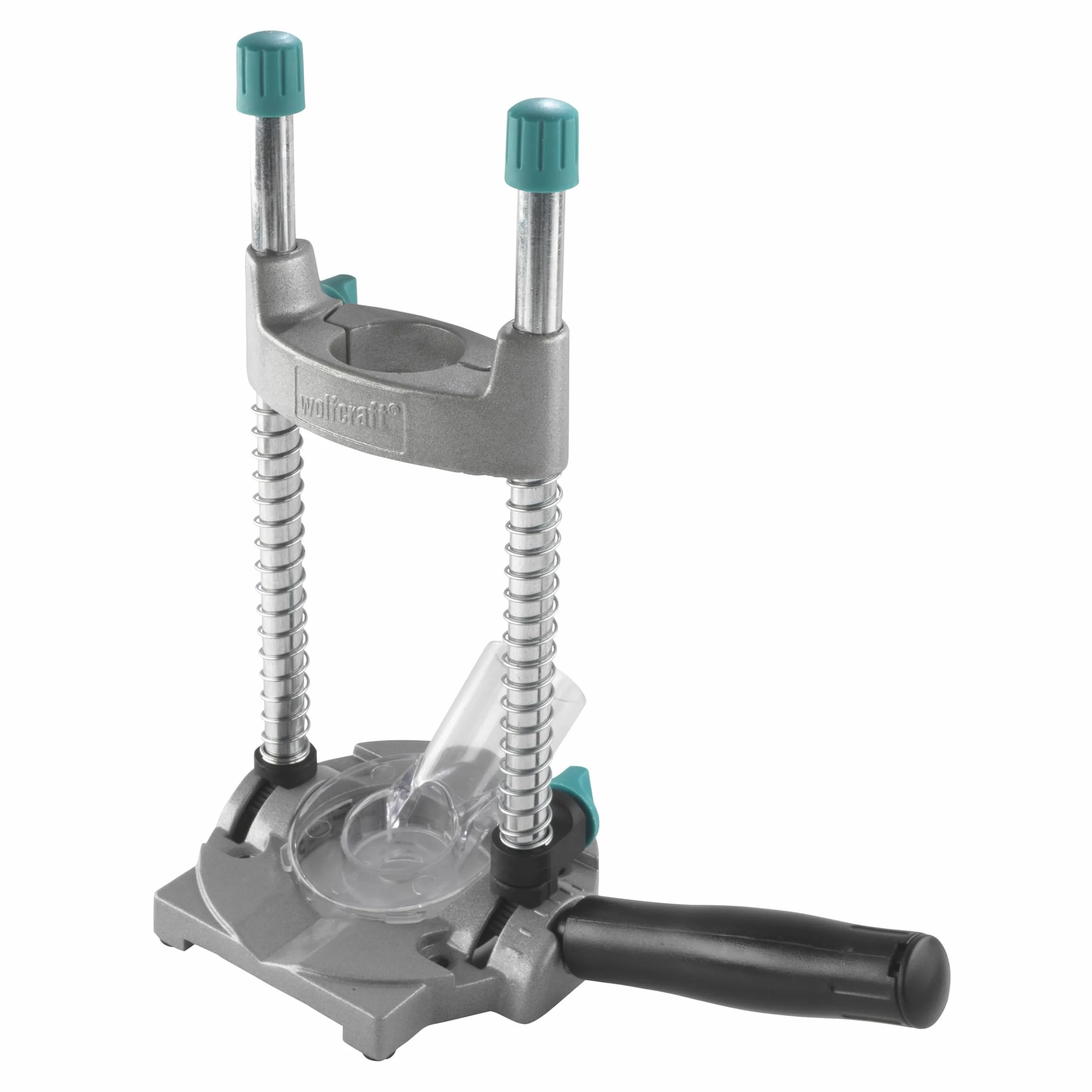 Wolfcraft 4522000 Stojak Wiertarski, Srebrny/Niebieski, Ø 43mm