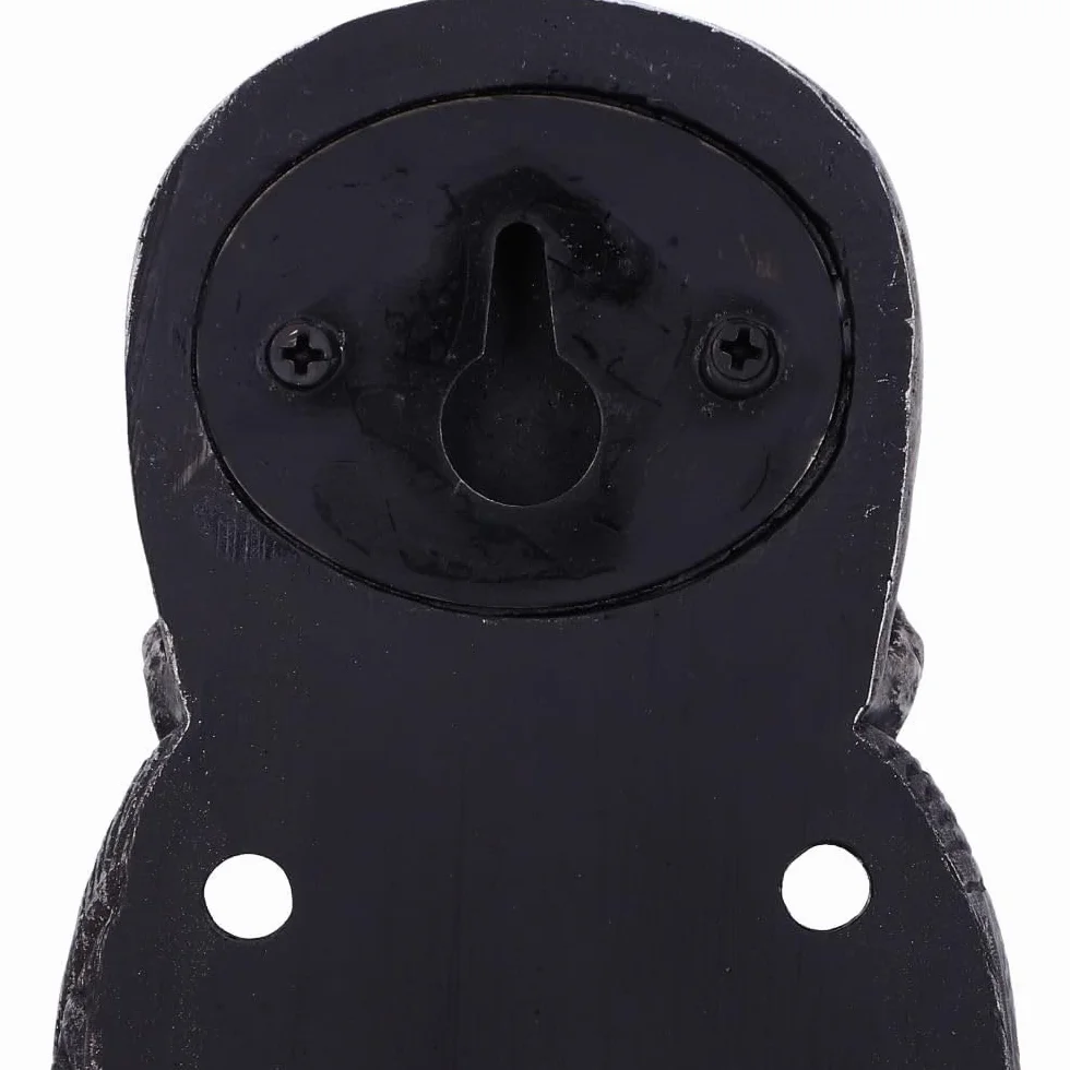 Nemesis Now Oficjalnie licencjonowana kołatka do drzwi Harry Potter The Dark Mark 23 cm, żywica, srebrna