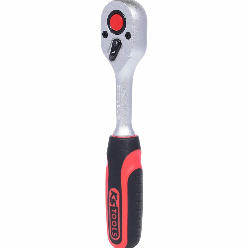 KS Tools 917.0779 1/4"+3/8"+1/2" Zestaw Kluczy Nasadowych, 179-szt & HAZET Zestaw wkrętaków 810SPC/6, 6-częściowy z antypoślizgową 3-komponentową rękojeścią do przenoszenia dużych sił