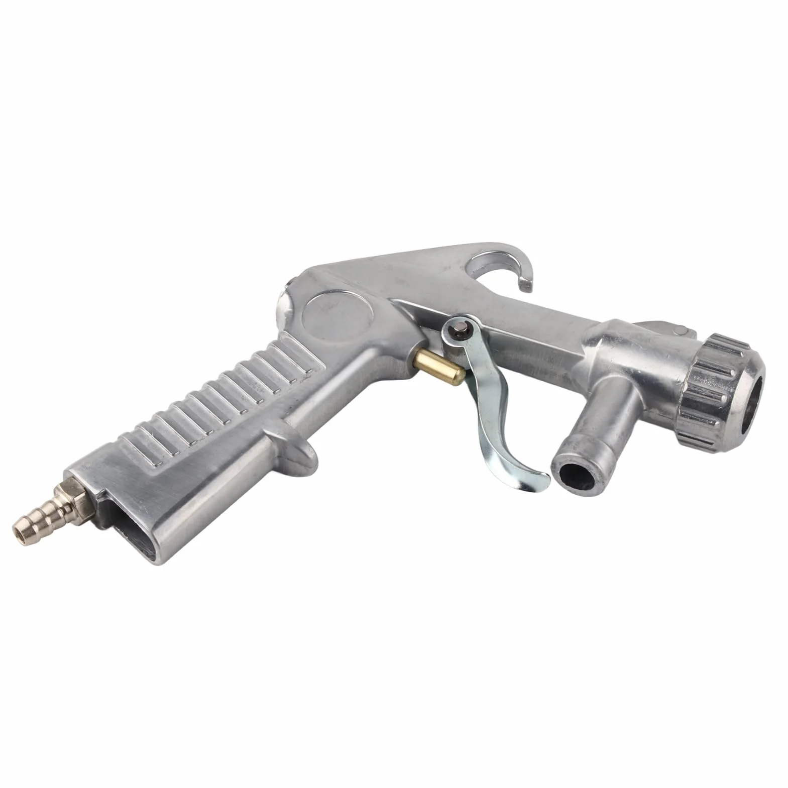 Pistolet do piaskowania, pistolet na sprężone powietrze, z 4 końcówkami ceramicznymi, zestaw do piaskowania