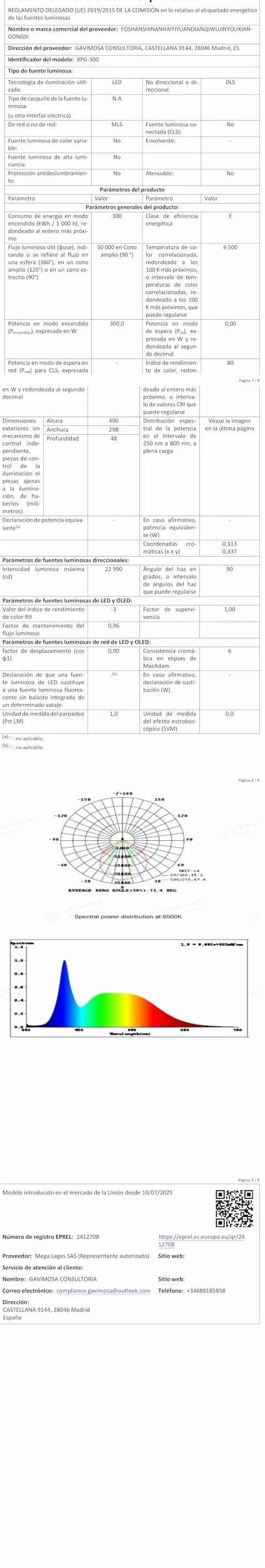 PICAA Zewnętrzny reflektor LED, oświetlenie robocze LED ze stojakiem, 3 x 100 W, oświetlenie placu budowy, przenośny i elastyczny, do użytku wewnątrz i na zewnątrz w warsztatach, garażach, piwnicach,