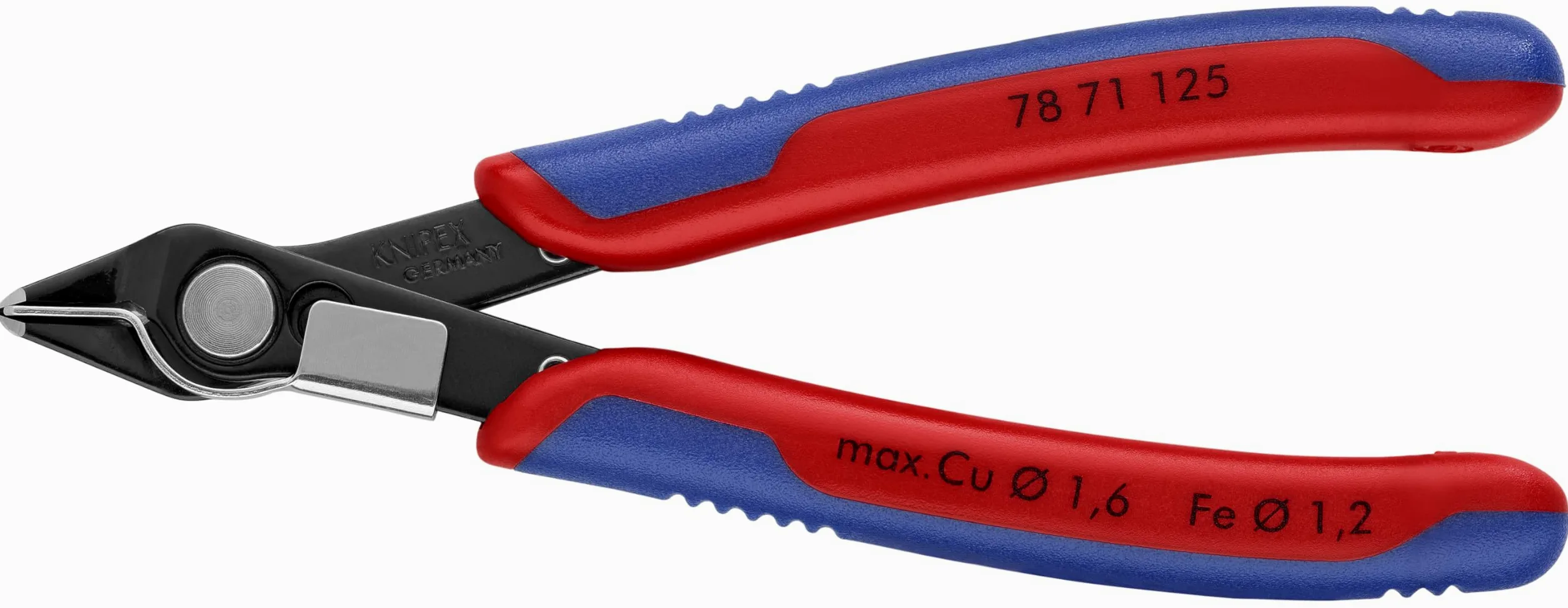 KNIPEX Electronics Super Knips, 13,5 cm z łapaczem ołowiu