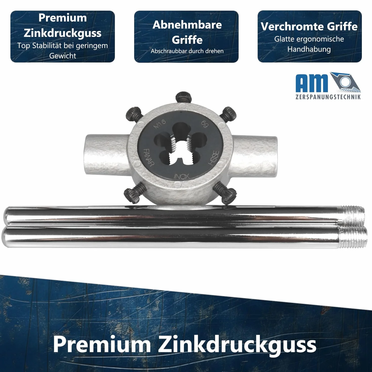 Uchwyt do narzynki | PRO uchwyt do gwintownika DIN225 | wybór różnych uchwytów (Ø 25 x 9 mm)