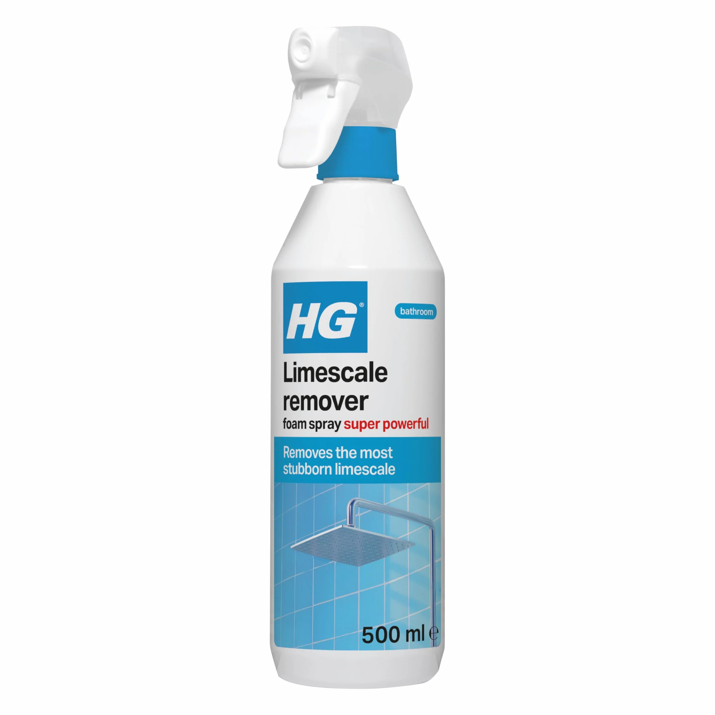 HG Hagesan 605050106 Away Foam Spray 3X Silger 500 ml Skuteczny środek do czyszczenia kamienia łazienkowego - dokładnie usuwa trwałą skalę