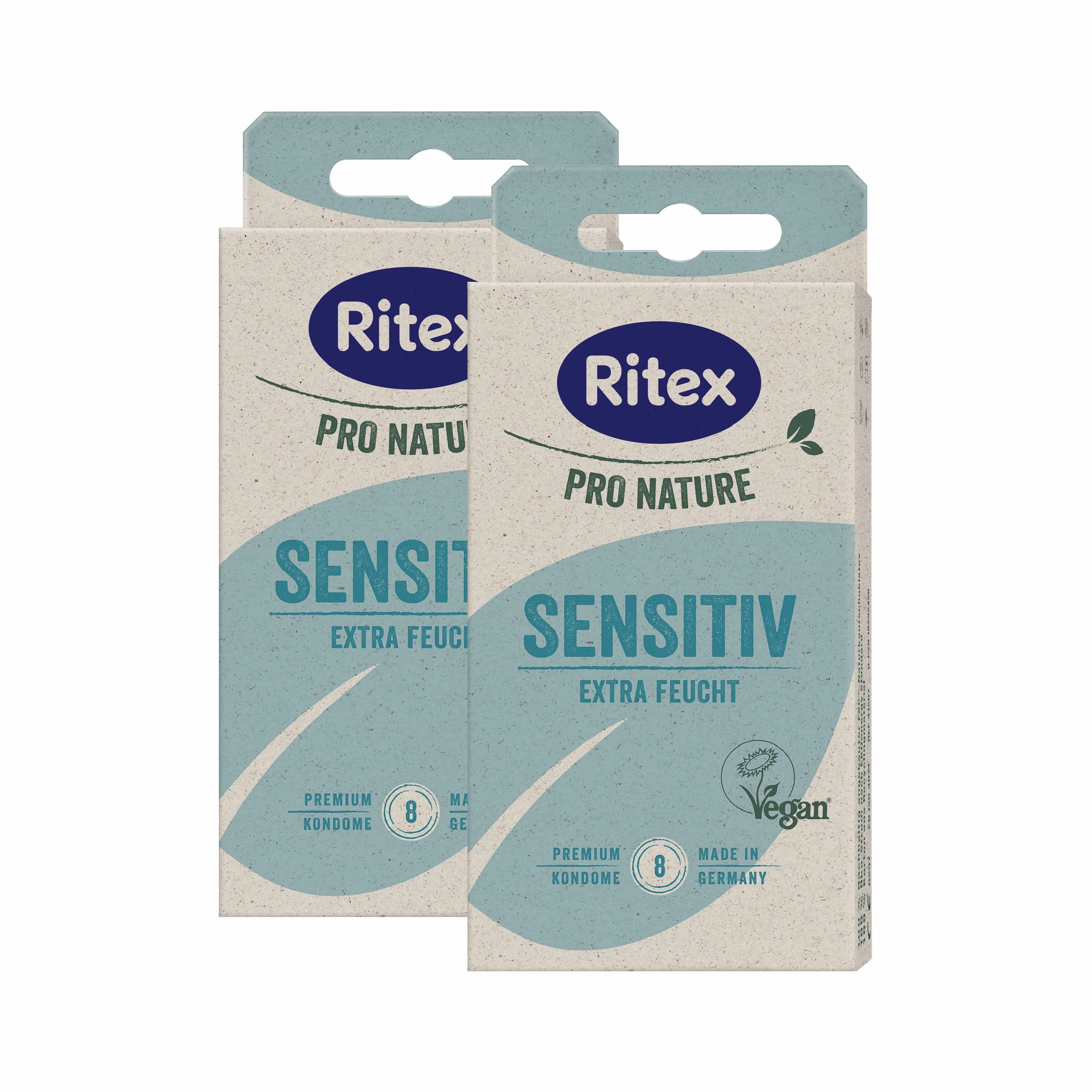 Ritex Sensitiv Prezerwatywy 2 x 8 szt.