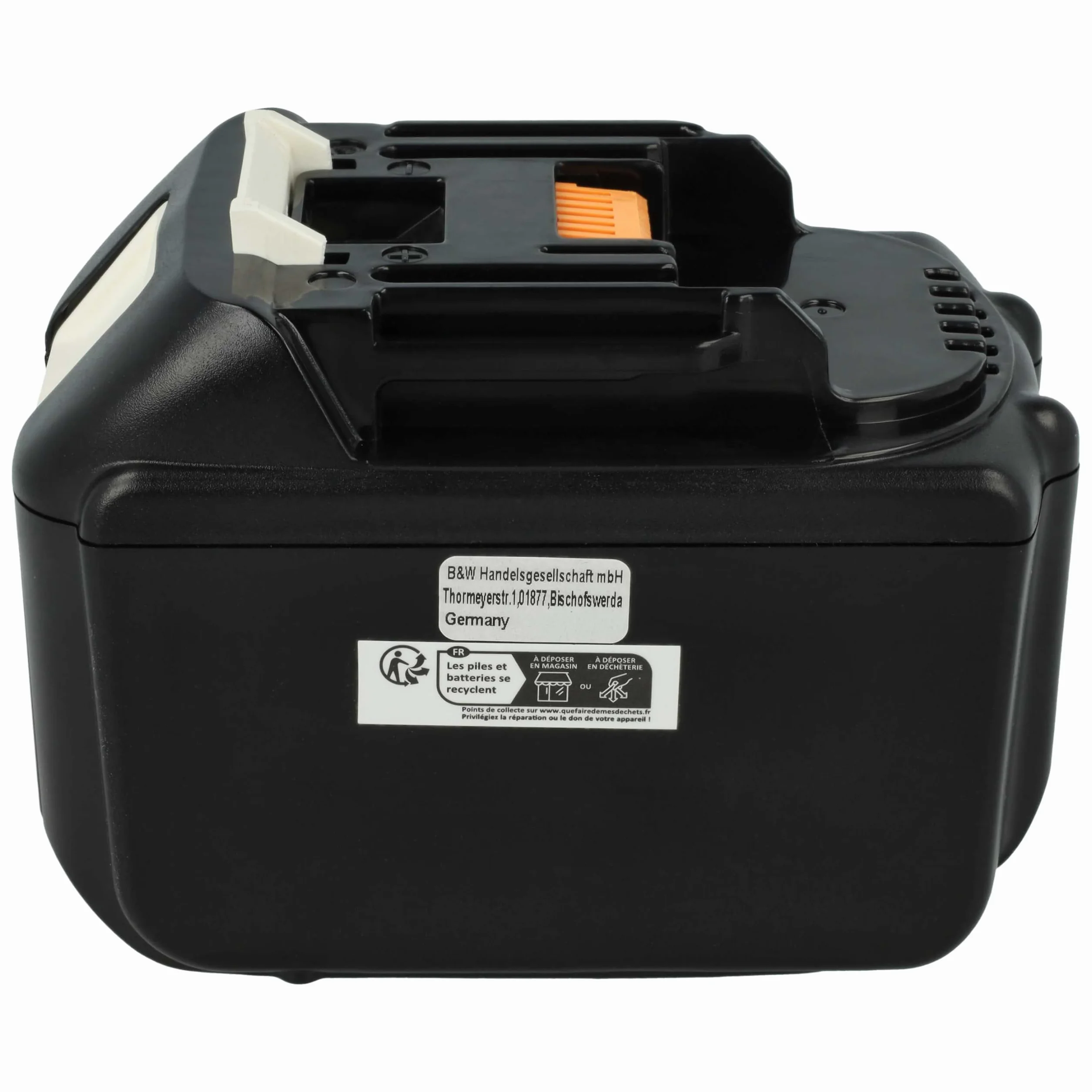 vhbw Akumulator kompatybilny z elektronarzędziami Makita BDF452SHE, BDF452Z, BDF453SHE (9000 mAh, litowo-jonowy, 18 V, 5 ogniw)