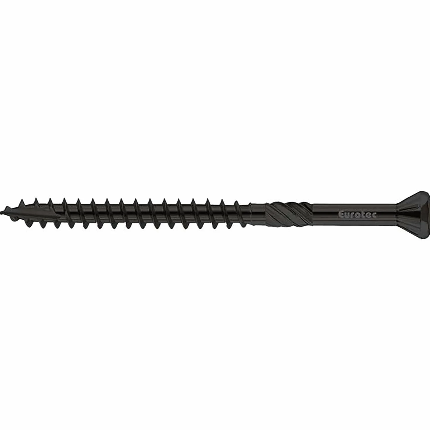 EUROTEC śruba do fasady 4,5 x 70 mm stal nierdzewna C1 czarna