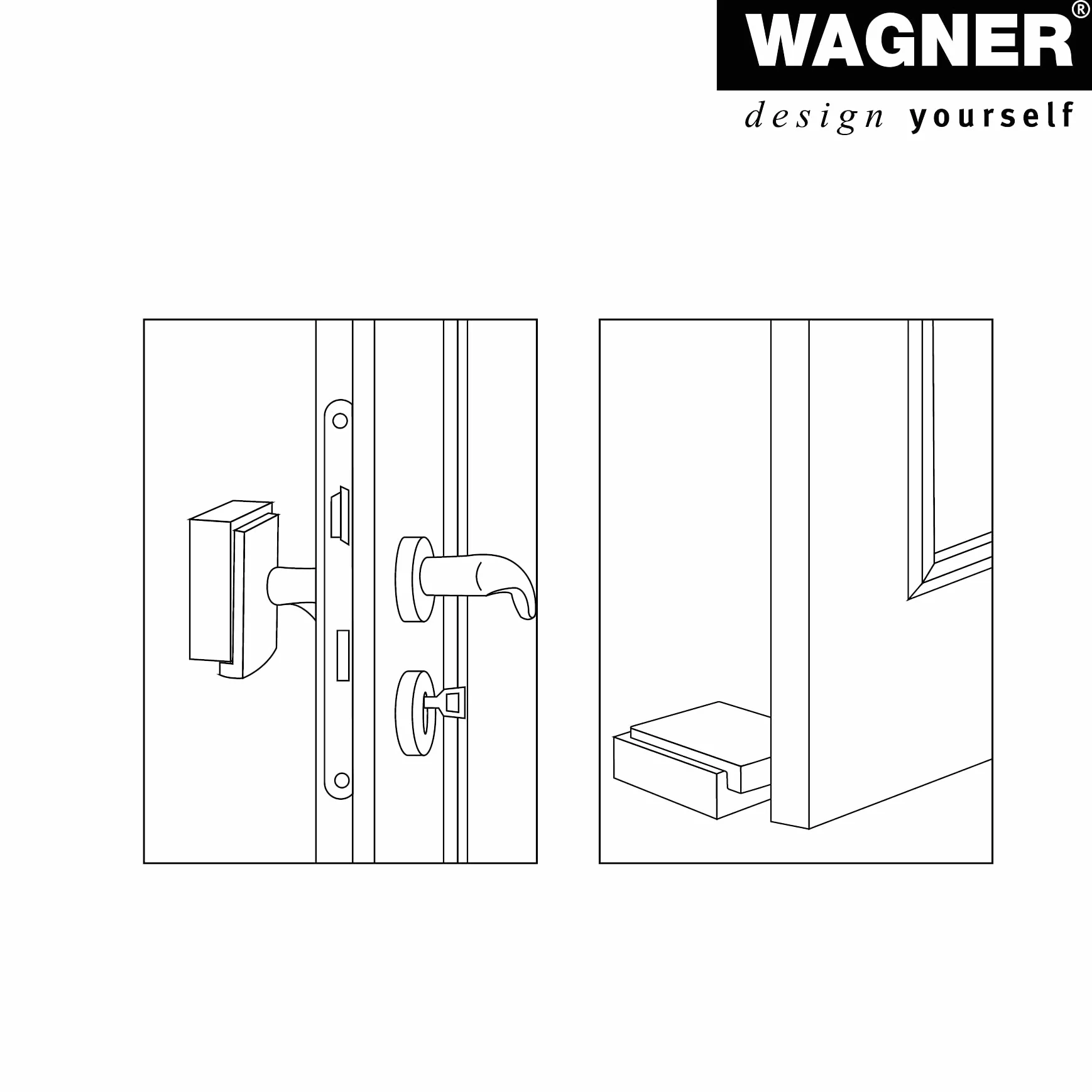Wagner designerski stoper do drzwi podłogowych i ściennych SCREW OR GLUE/wkręcanie lub klejenie – 47 x 40 x 13 mm, szczotkowany metal, wygląd stali szlachetnej, kauczuk termoplastyczny, czarny, cena