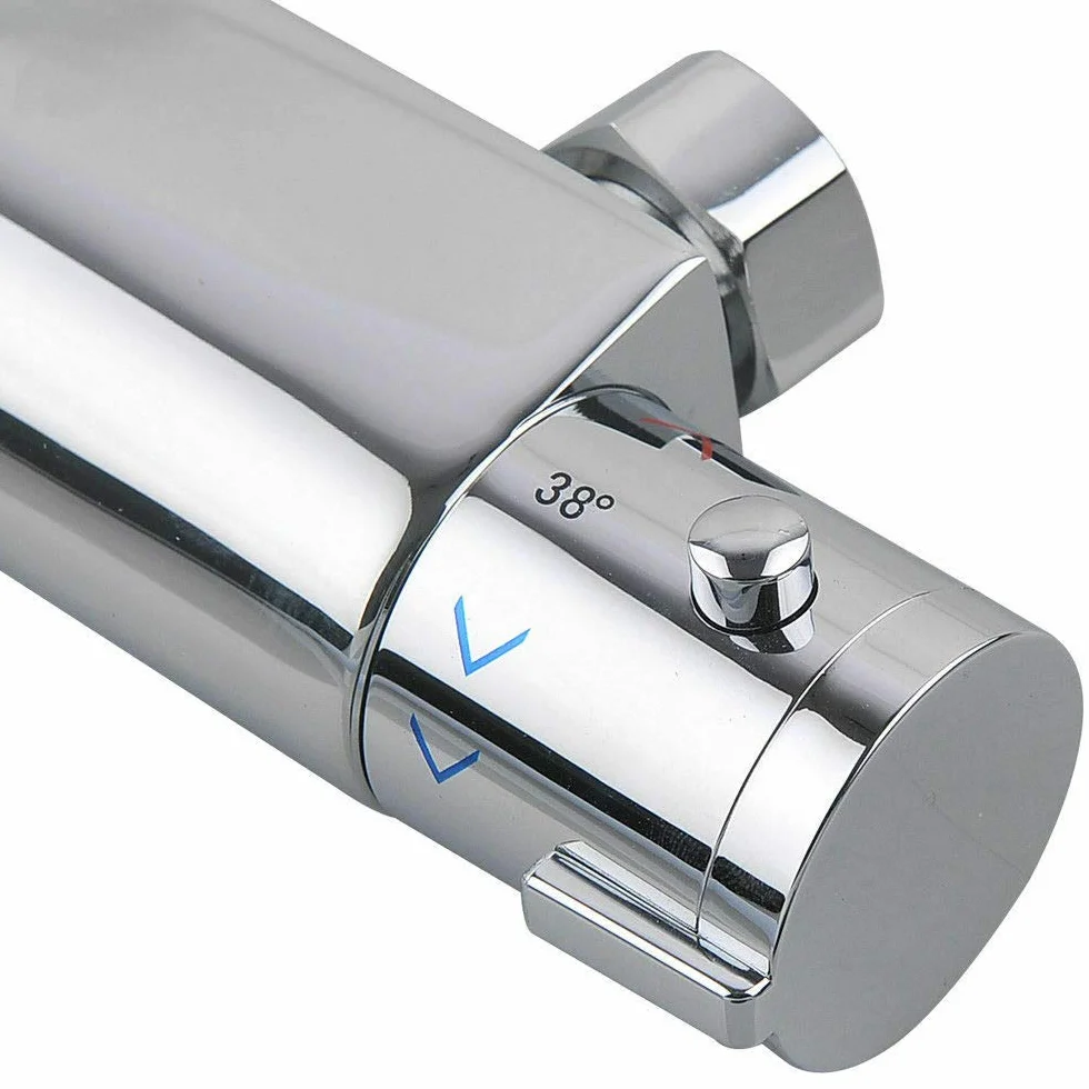Termostat prysznicowy, armatura wannowa, termostat, bateria prysznicowa, bateria mieszakowa, armatura prysznicowa, chrom, G3/4