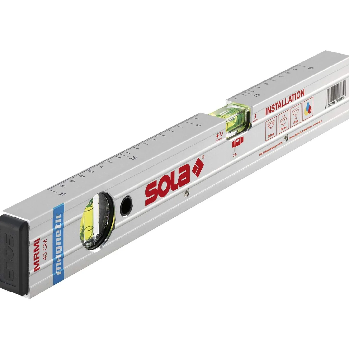 Poziomica instalacyjna MRMI 40cm Sola