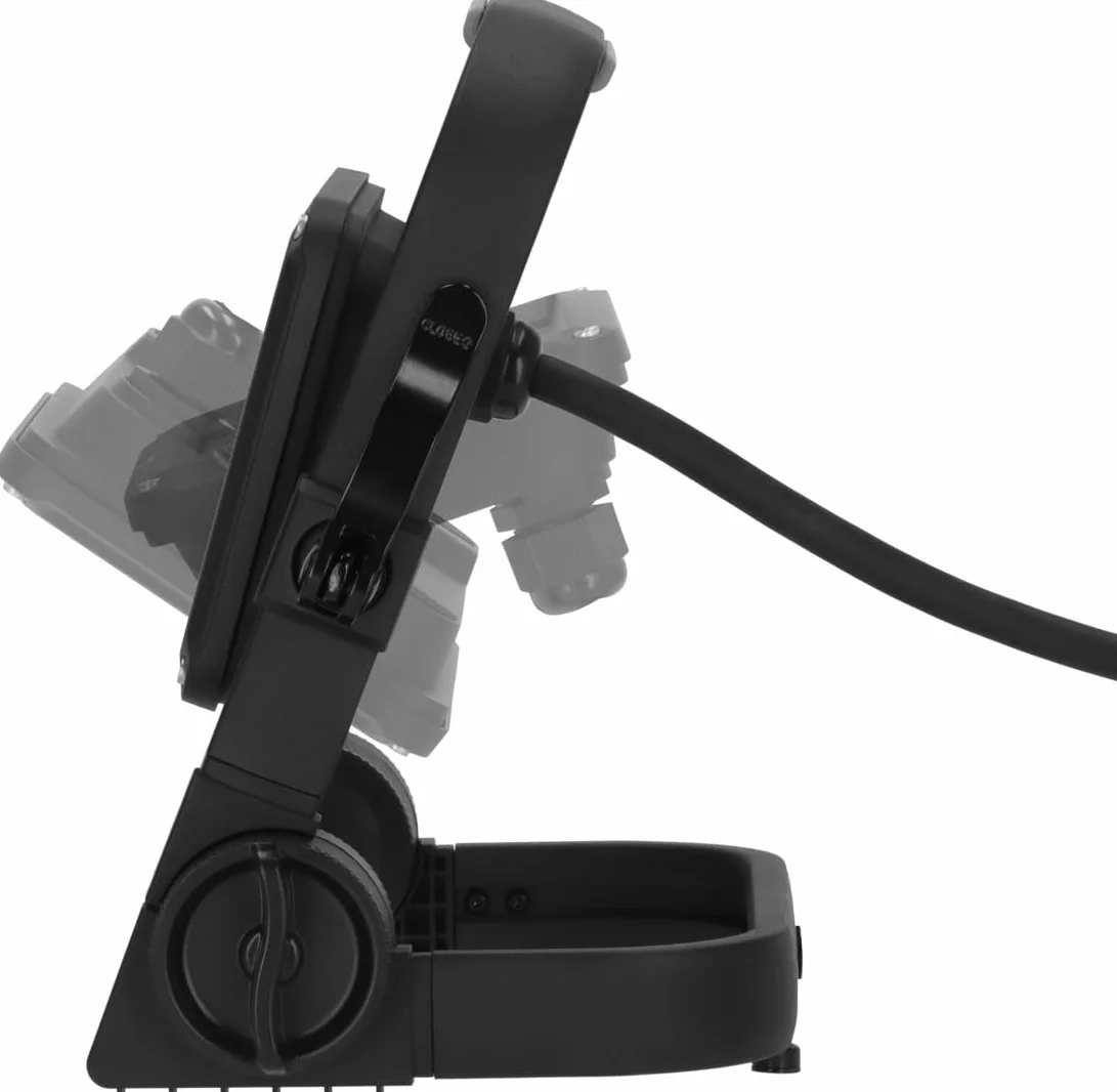 Brennenstuhl Mobile led Work Light JARO 3060 M/Spotlight for outdoor use IP65 (Floodlight 20W with 2m cable, quick release fastener, 2300lm)