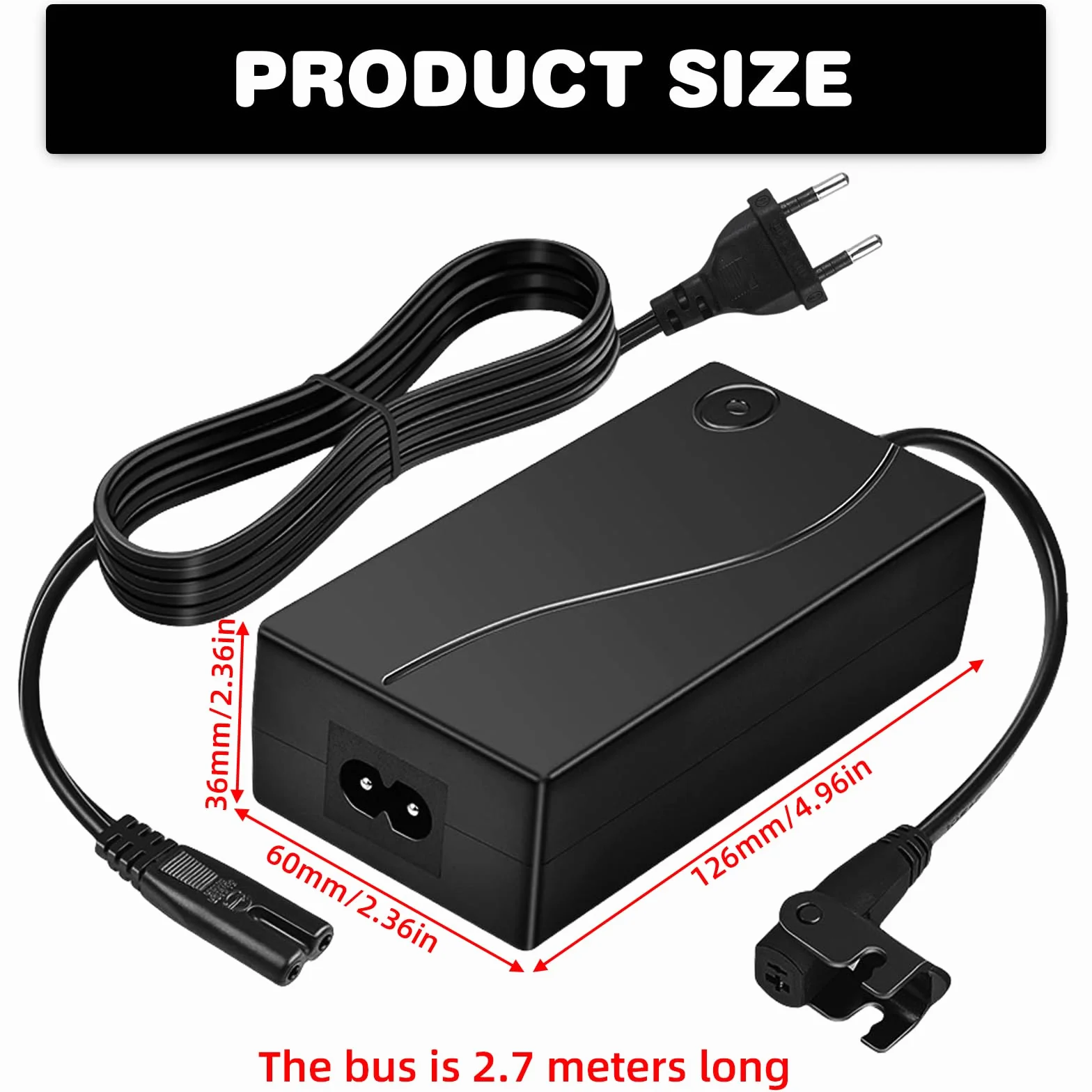 Aicharynic Fotel relaksacyjny 29 V, 2 A, elektryczny adapter sieciowy, zasilacz sieciowy 58 W, transformator Power Recliner z kablem sieciowym AC, transformator do podnoszenia krzesła lub Power