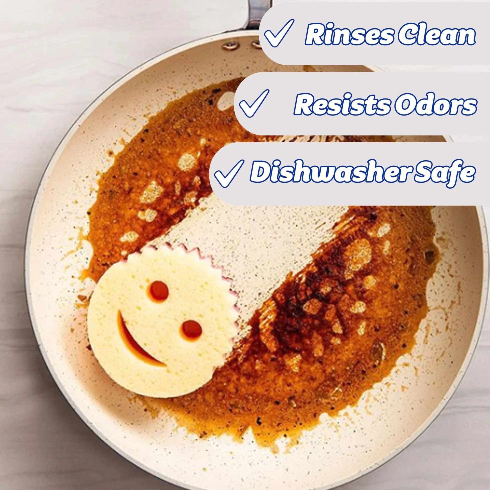 Scrub Daddy Scrub Mommy Gąbki do Czyszczenia, Różowy, 2 sztuki