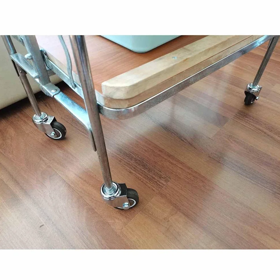 M12x60mm Kółko Meblowe Z Gwintowanym Trzpieniem, Zestaw 4 Sztuk, 2/2,5/3/4 Cala Obrotowe Kółka Samonastawne Z Hamulcem, Blokujące Koło Zapasowe Do Wózka, Bezgłośne Gumowe Kó, 2.5"/63mm