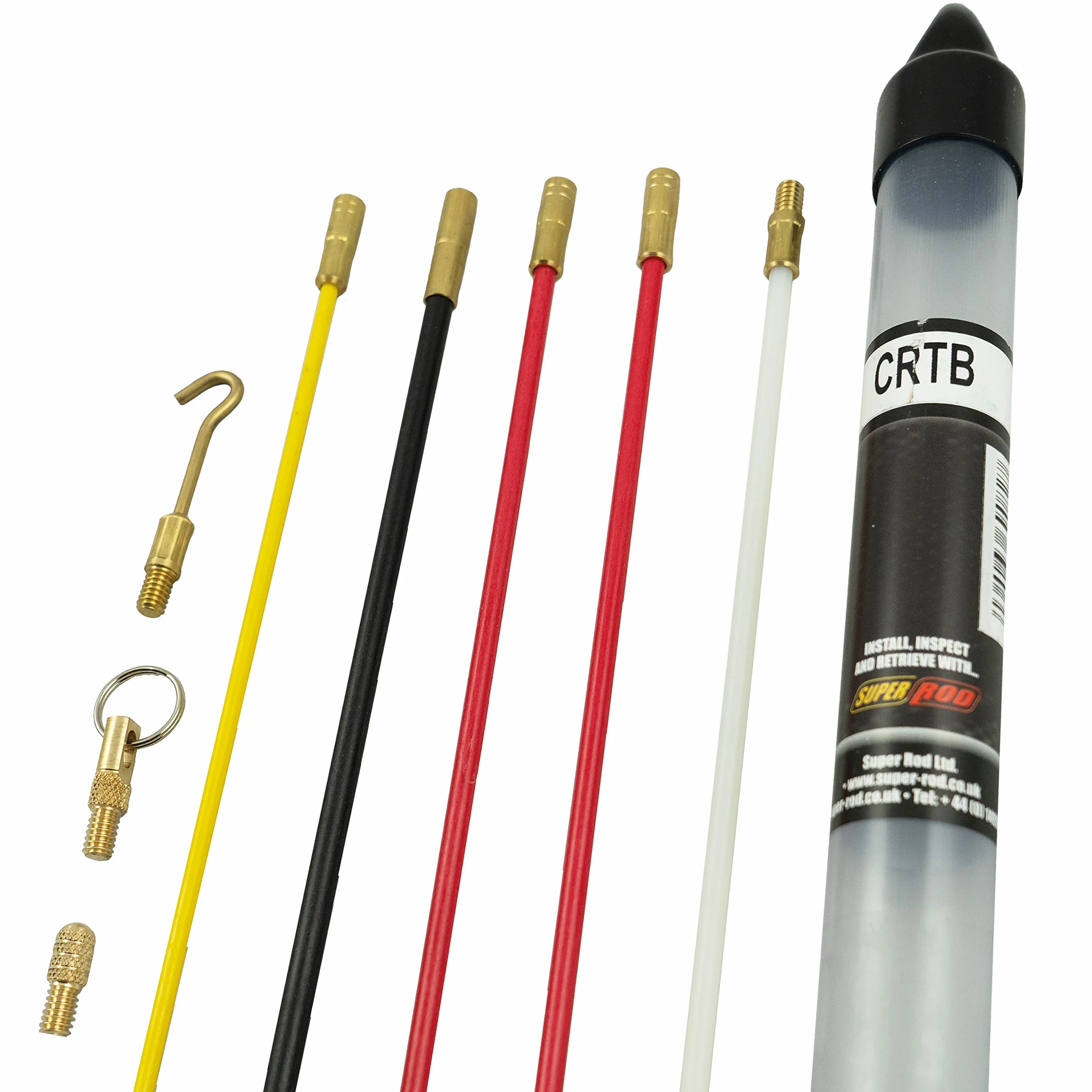 Zestaw narzędzi Super Rod CRTB 1,3 m z 3 końcówkami