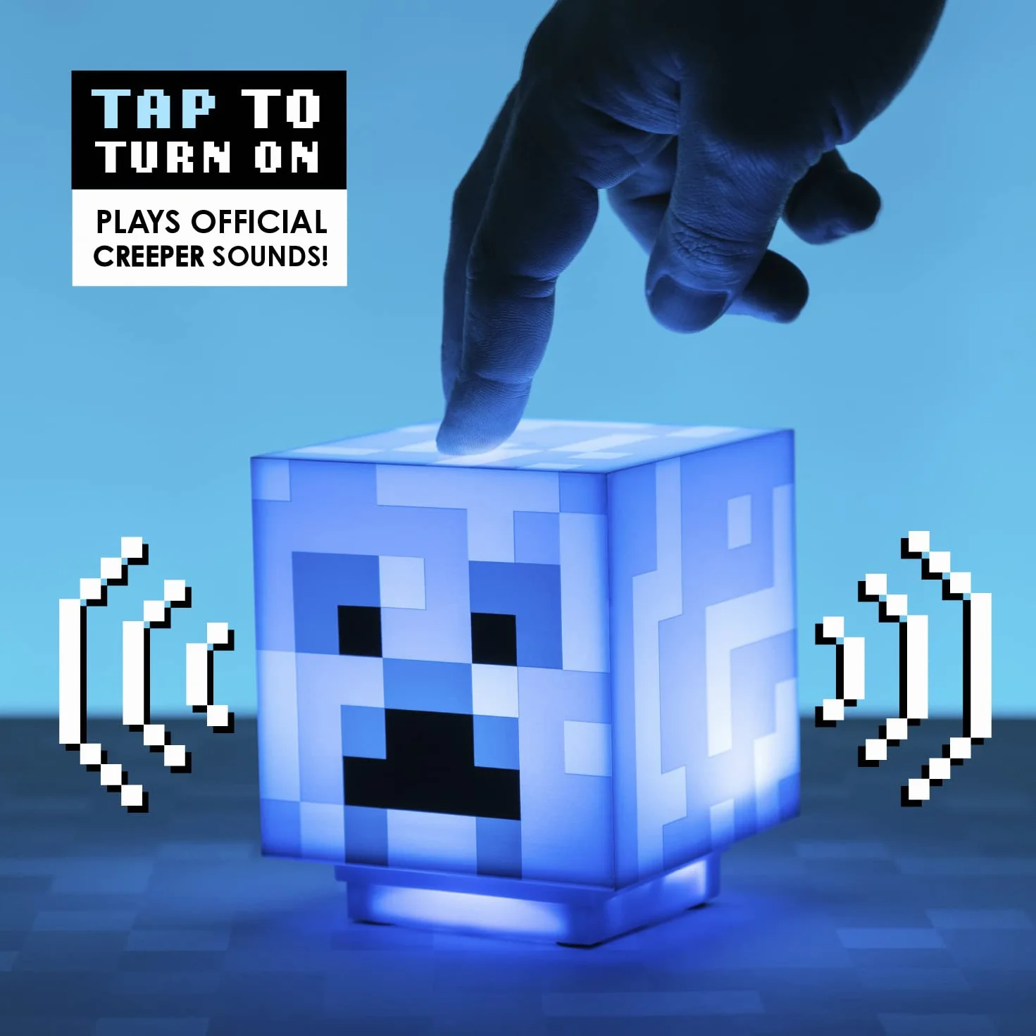 Minecraft Charged Creeper Light z dźwiękami