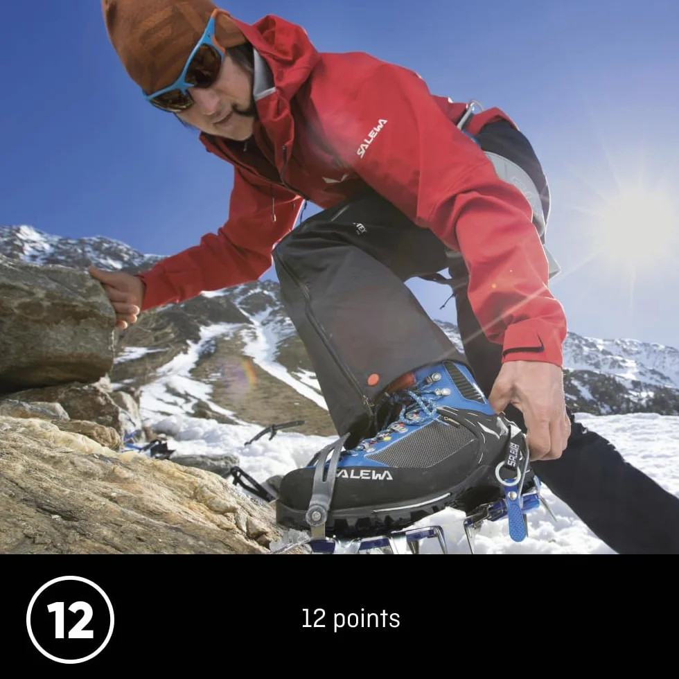 Salewa Uniseks Alpinist Combi 00-0000000815 Raki, Czarny/Niebieski, 37 x 13,5 cm
