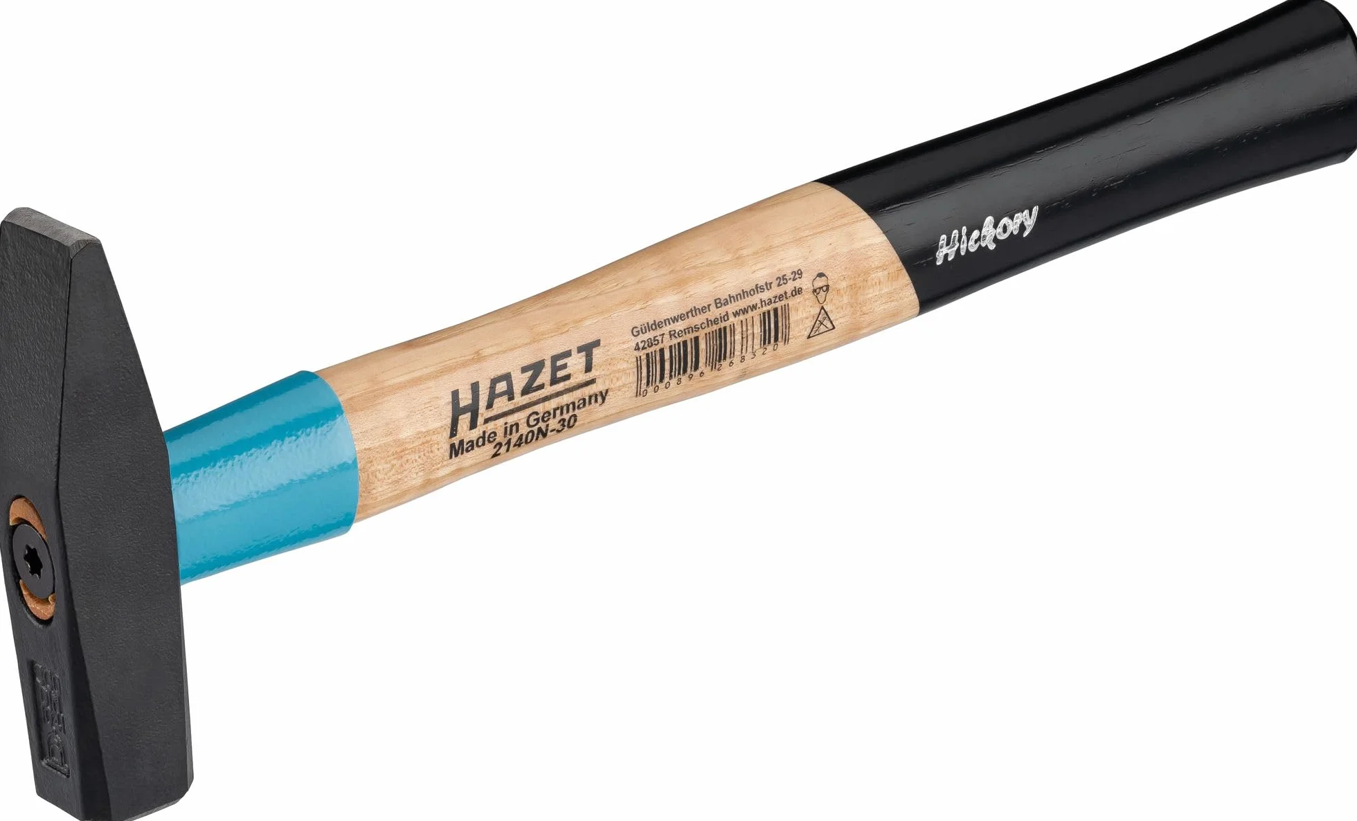 HAZET Młotek ślusarski BluGuard 2140N-30 300 mm 300 g stal ergonomiczny uchwyt