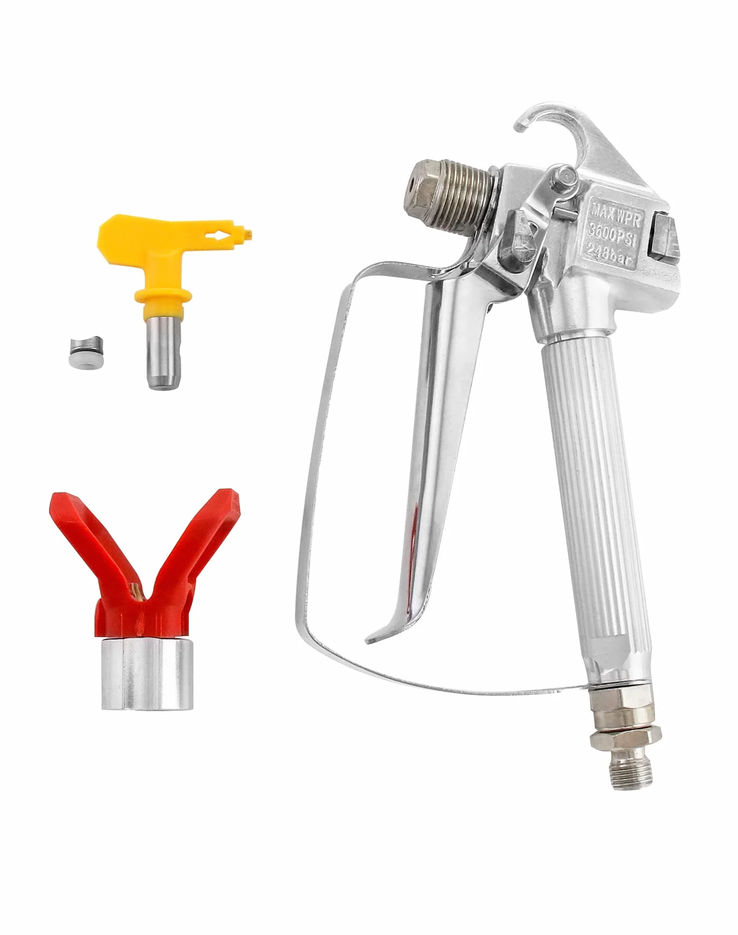 QWORK Airless pistolet wysokociśnieniowy 517 3600 PSI 250 BAR