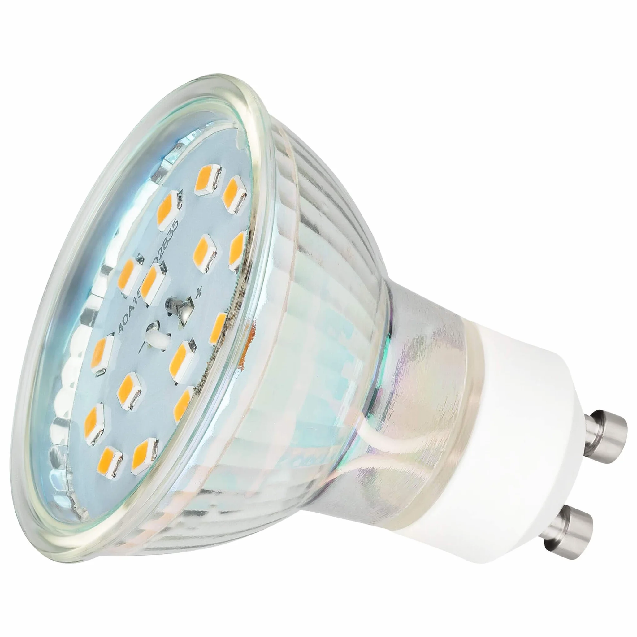 SEBSON Żarówka GU10 LED 5W - 10 Sztuk - Ciepłe białe światło 3000K 420lm Ra97 230V - Lampa wpuszczana niemigoczący