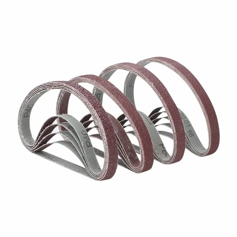Szlifierka taśmowa, 5 sztuk 457x13mm ścierne pasy szlifierskie szlifierka papier ścierny taśmy Grit 40-120 do narzędzi ściernych(5pcs 120grit)